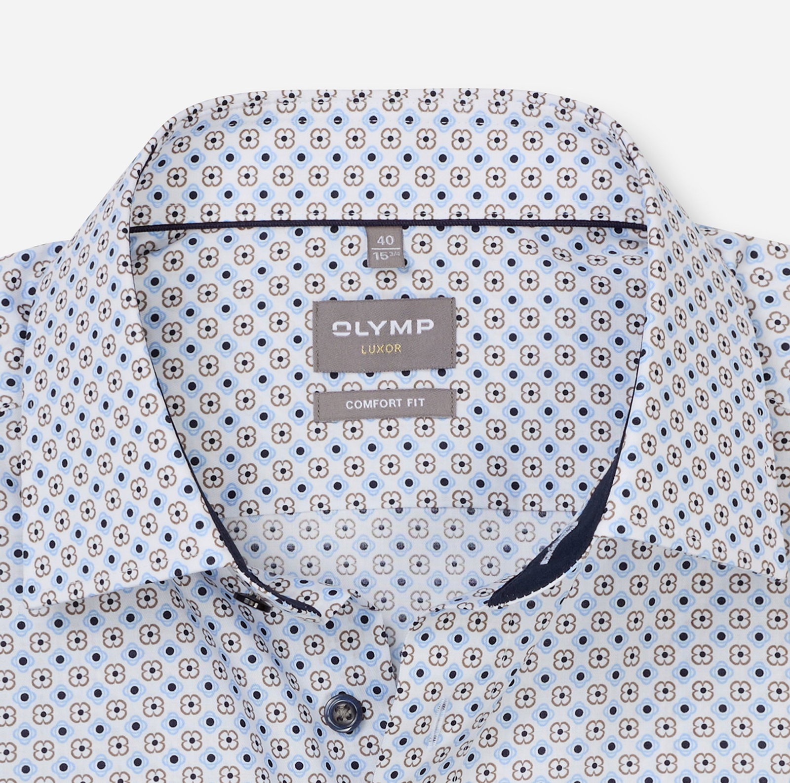 Olymp |  Olymp Hemd Modern Fit  | 43 | weiß