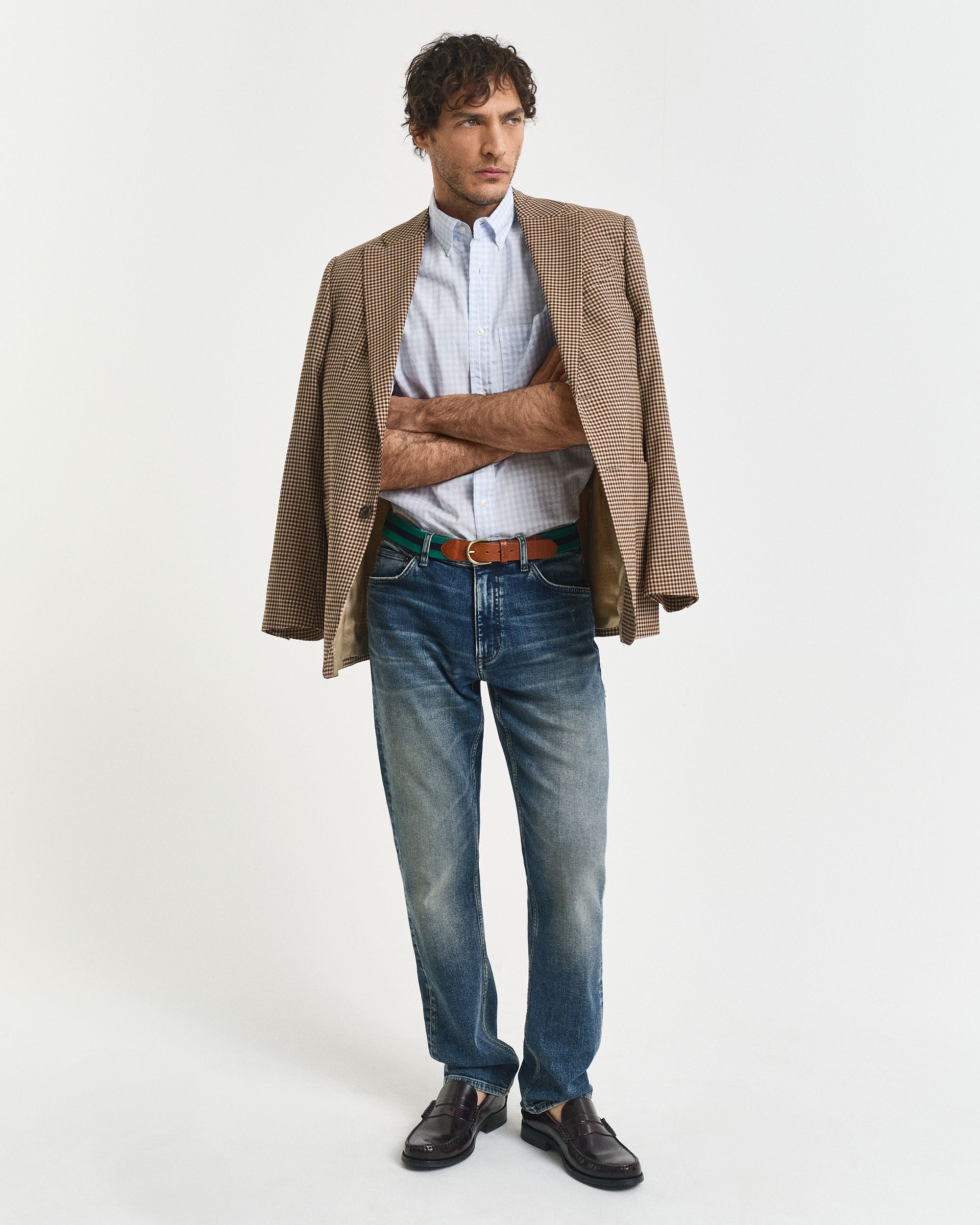 Gant |  Gant Hemd Regular Fit  | 4XL | light blue