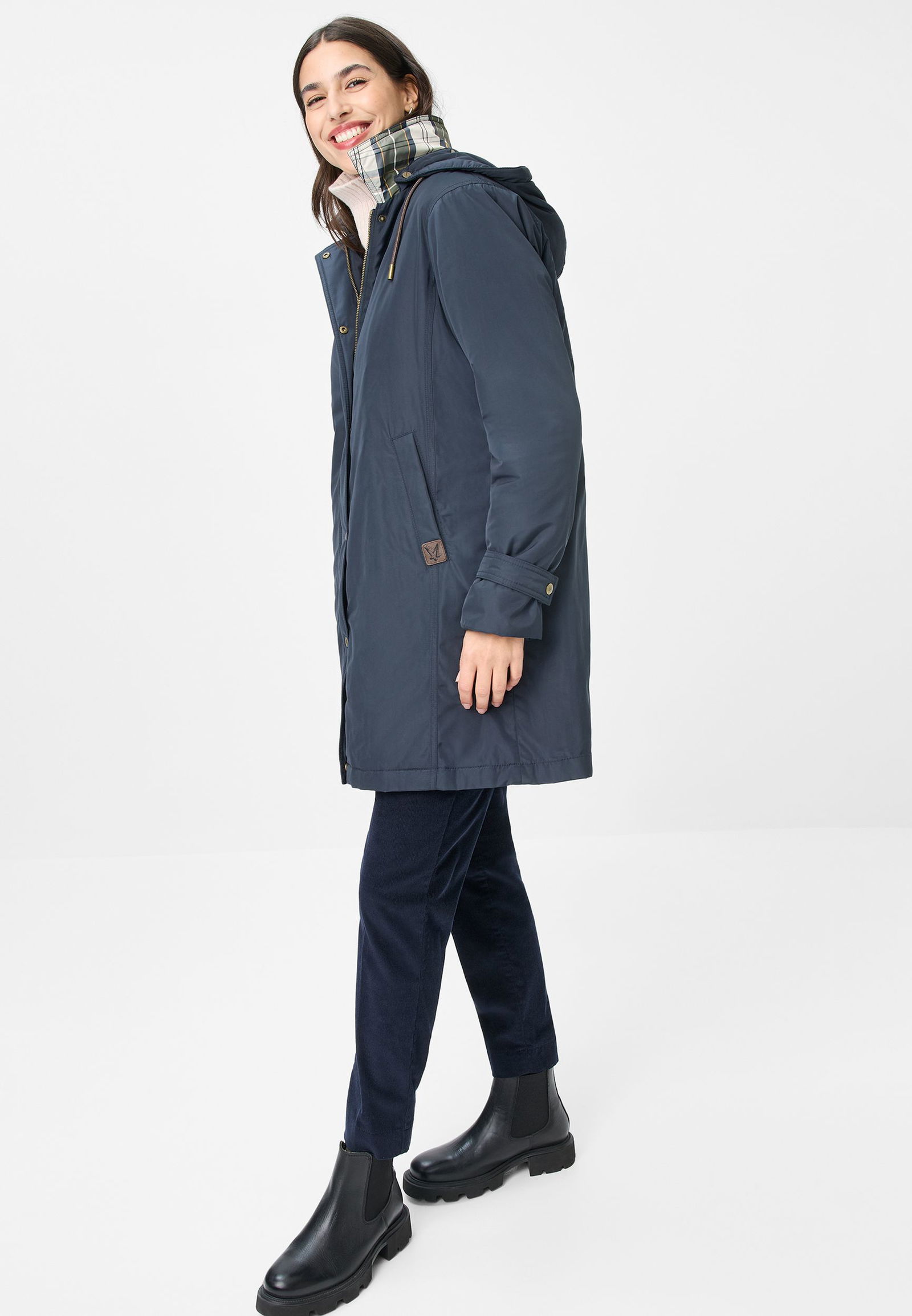 Fuchs & Schmitt |  Fuchs & Schmitt Kurzmantel | 48 | marine