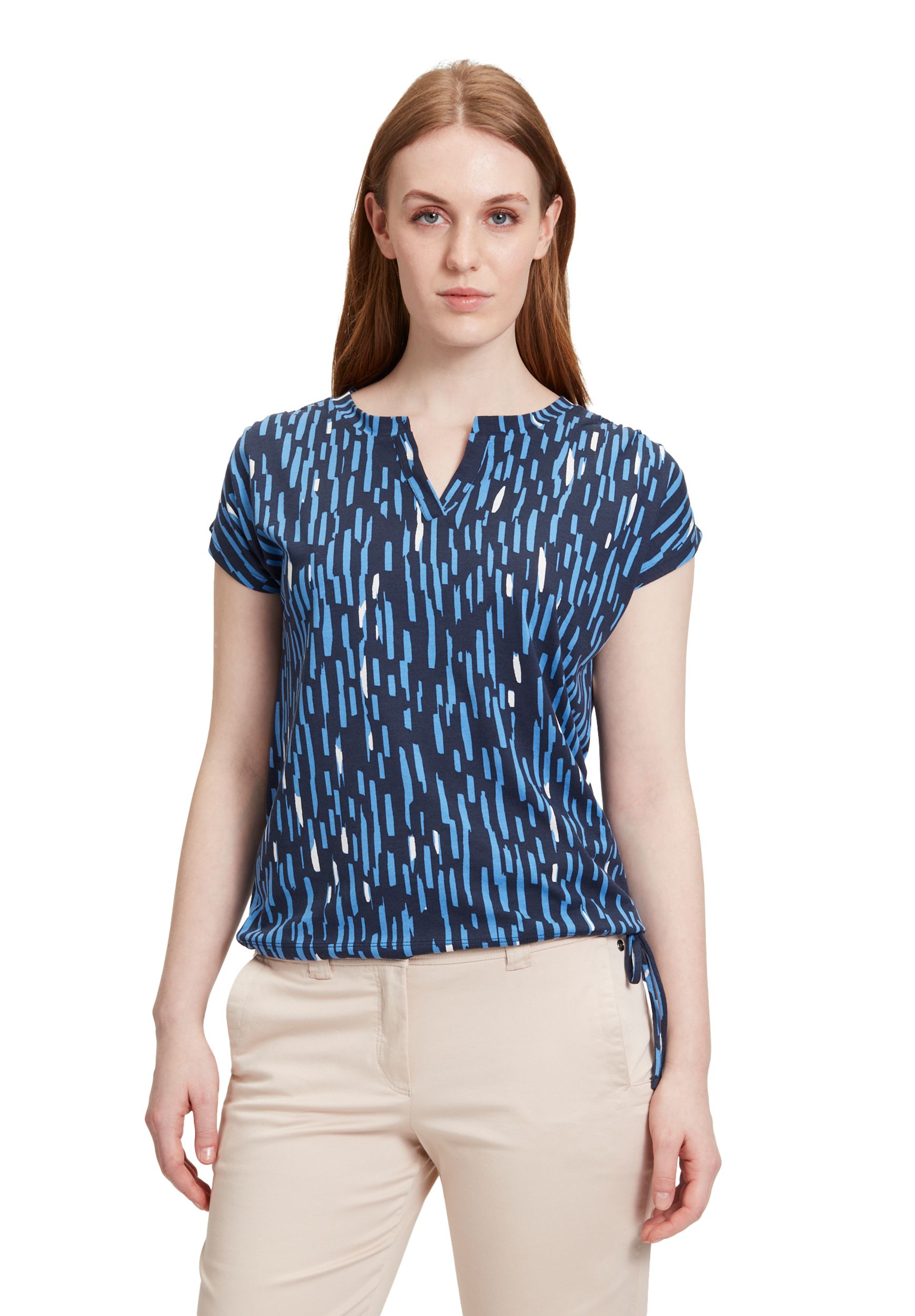 Betty & CO |  Casual-Shirt | XL | dunkelblau/blau