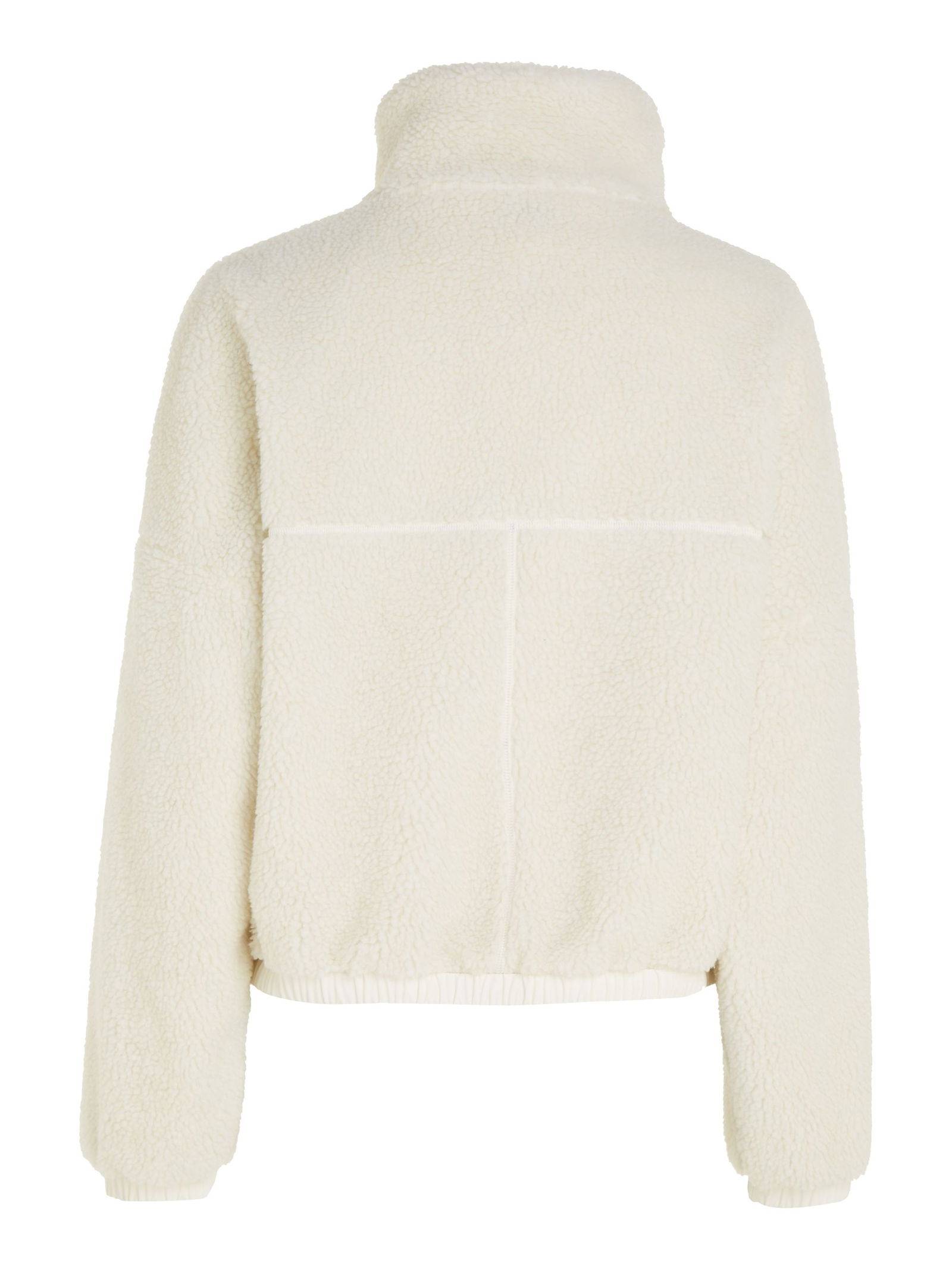Tommy Jeans |  TJW CASUAL SHERPA JACKET | XS | ancient white