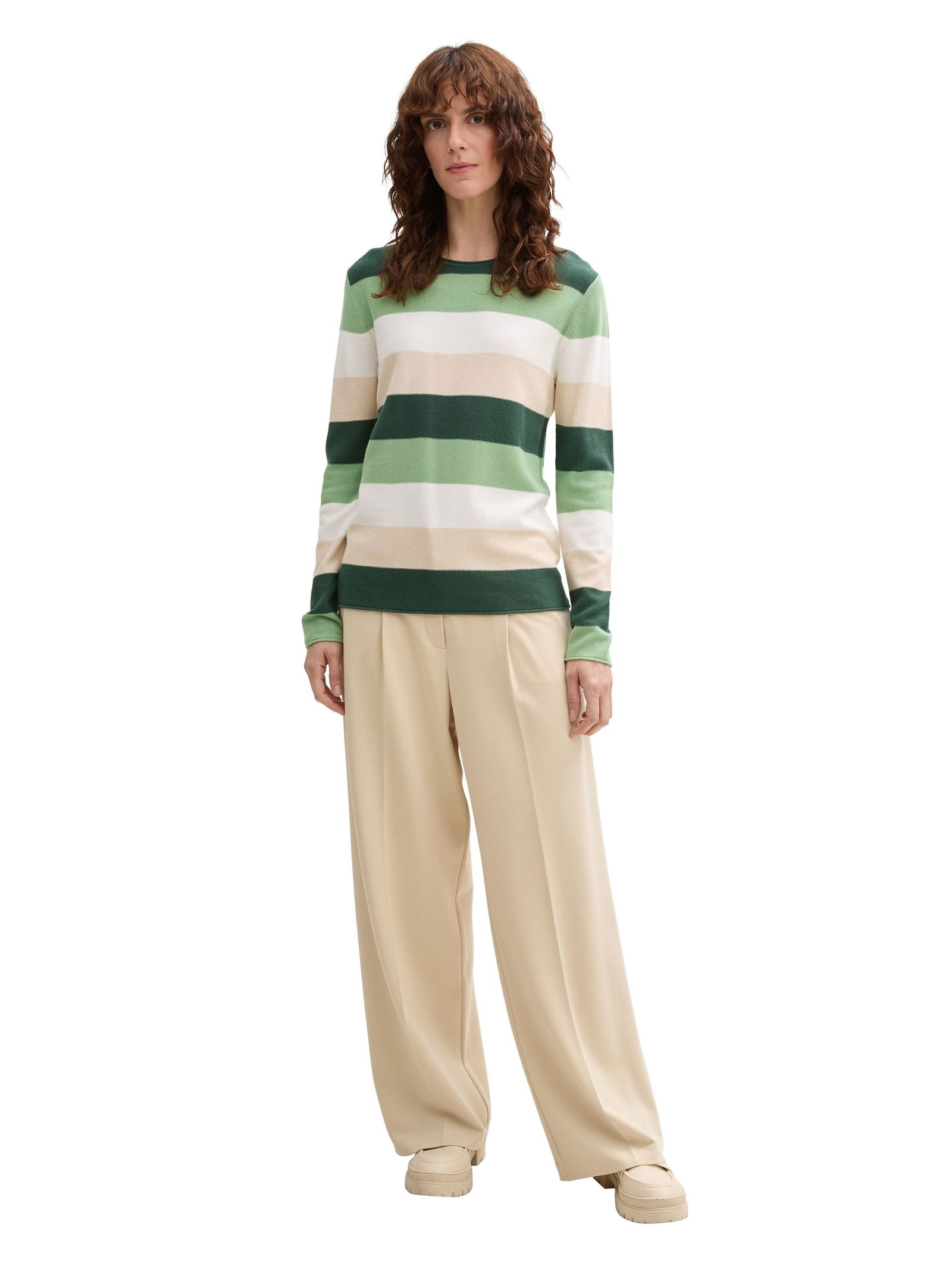 Tom Tailor | Tom Tailor Gestreifter Strickpullover | XXXL