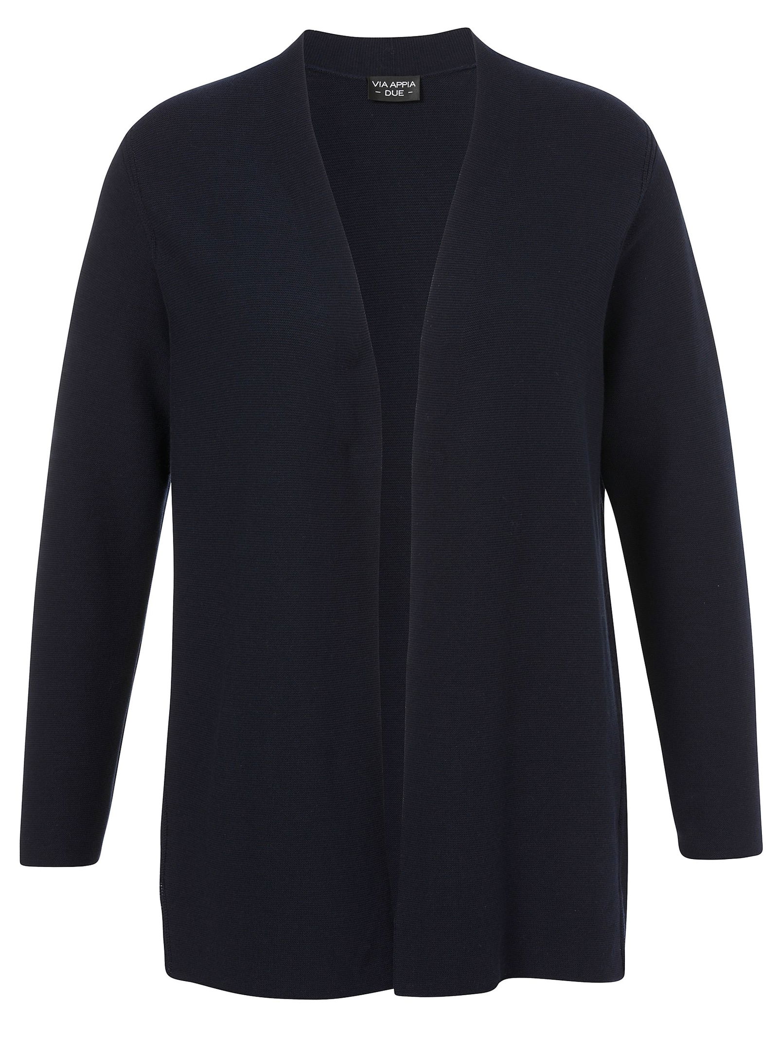  |  Jacke V-Ausschnitt 1/1 Arm  offen | 52 | marine