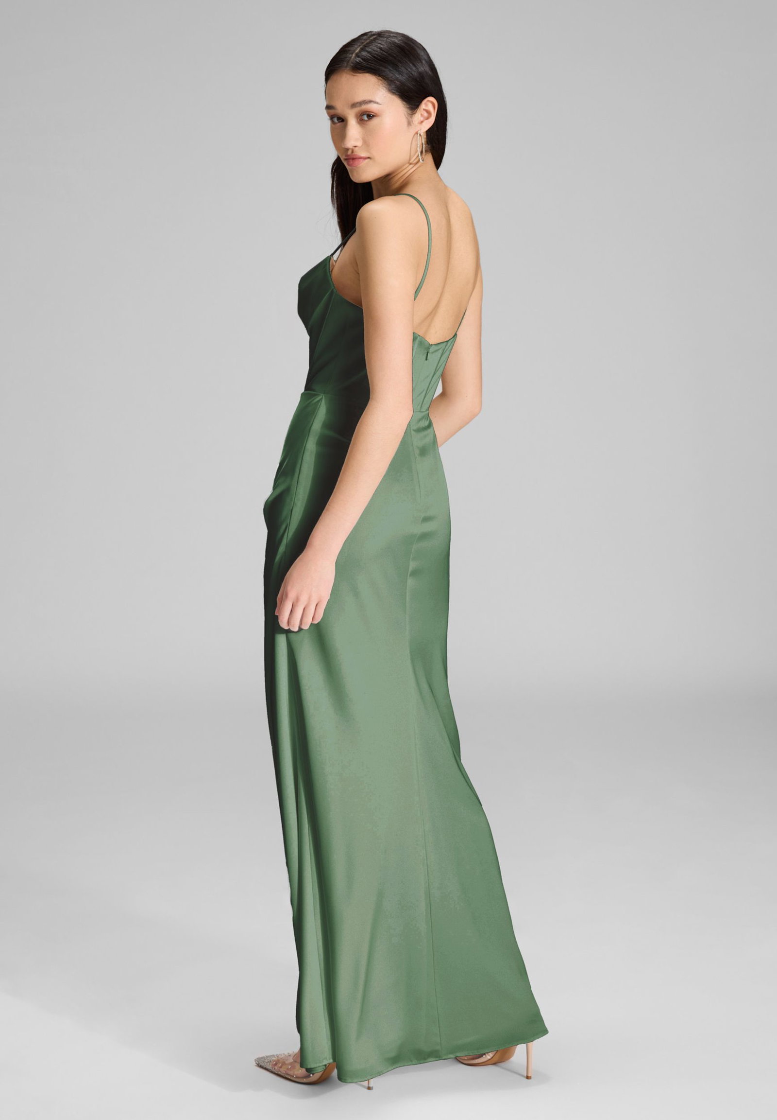 db355697a9b3a81ebbbcd9cbaebfdeba Hey Kyla | Hey Kyla Satinkleid mit Drapierung | 34