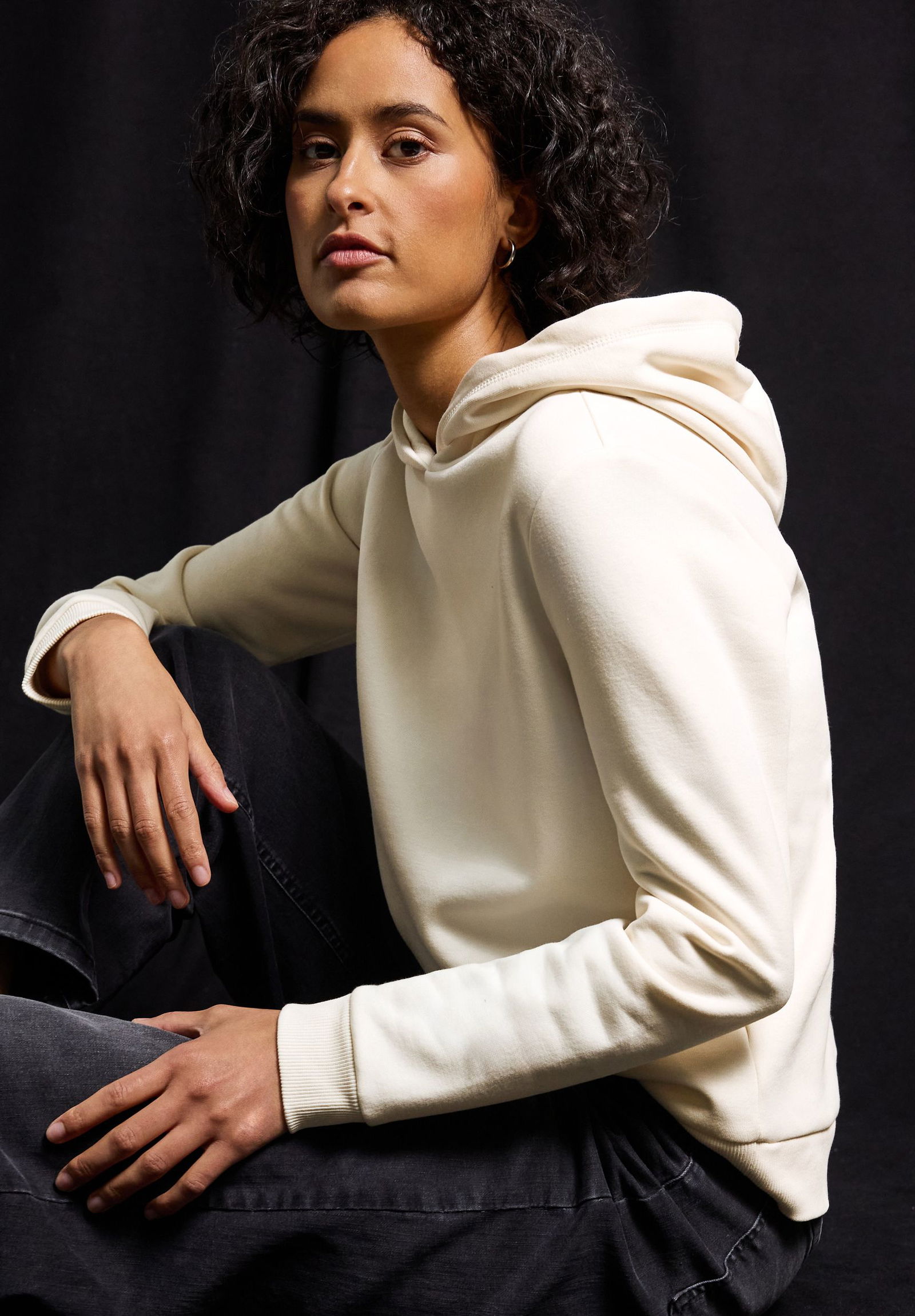 Street One | Street One Sweatshirt | 38 | soft beige