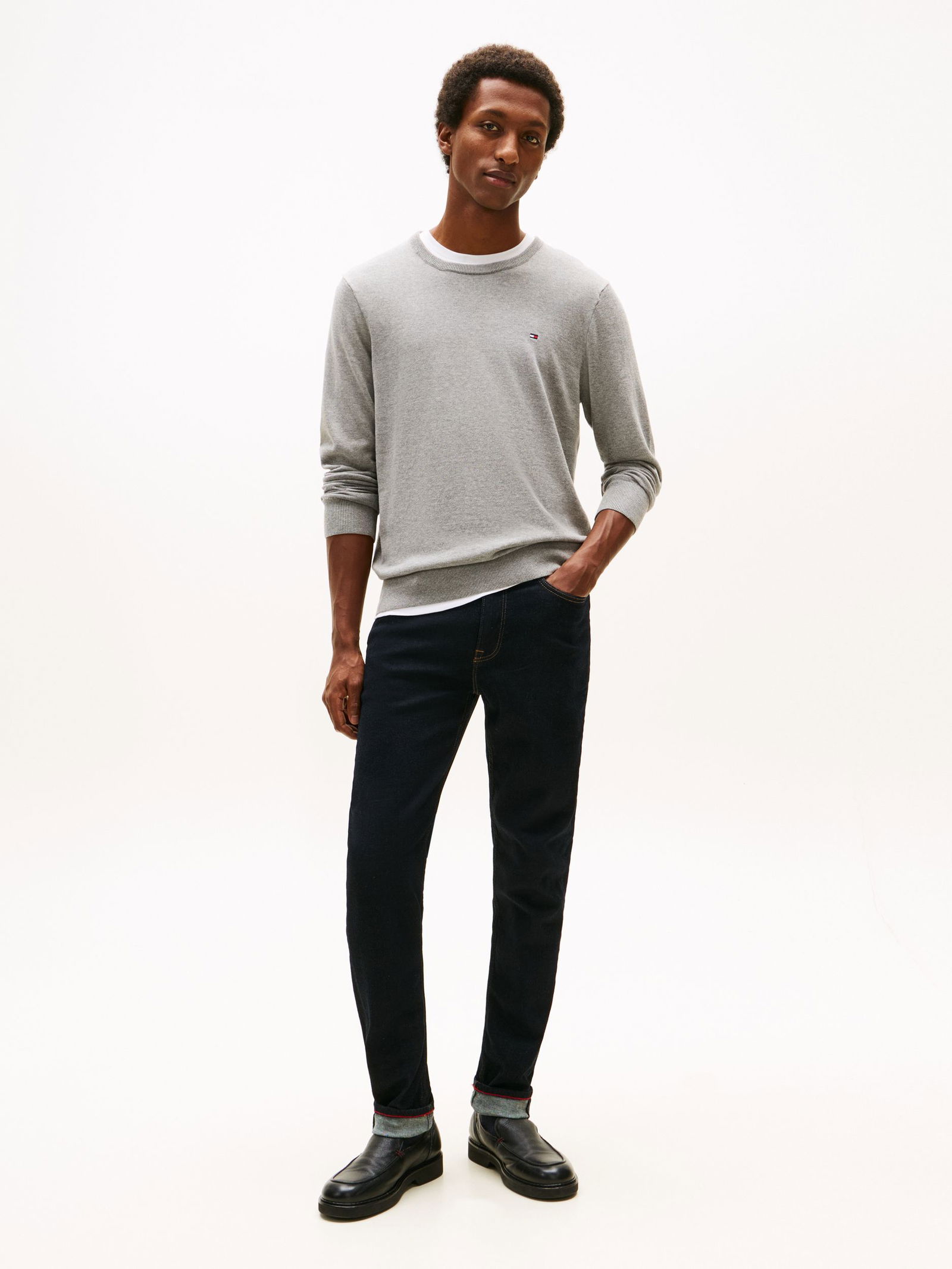 Tommy Hilfiger |  Tommy Hilfiger Pullover  | XXXL | medium grey heather