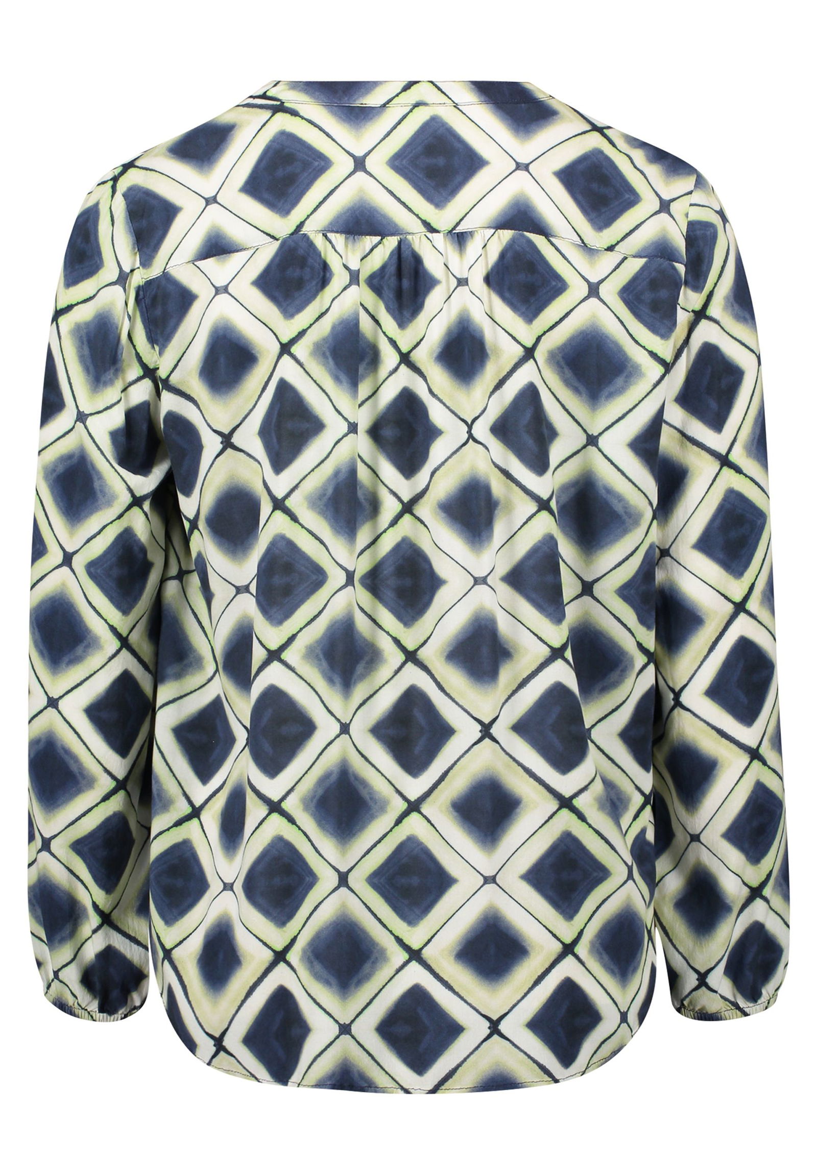 Cartoon |  Cartoon Druckbluse  | 36 | dark blue/green