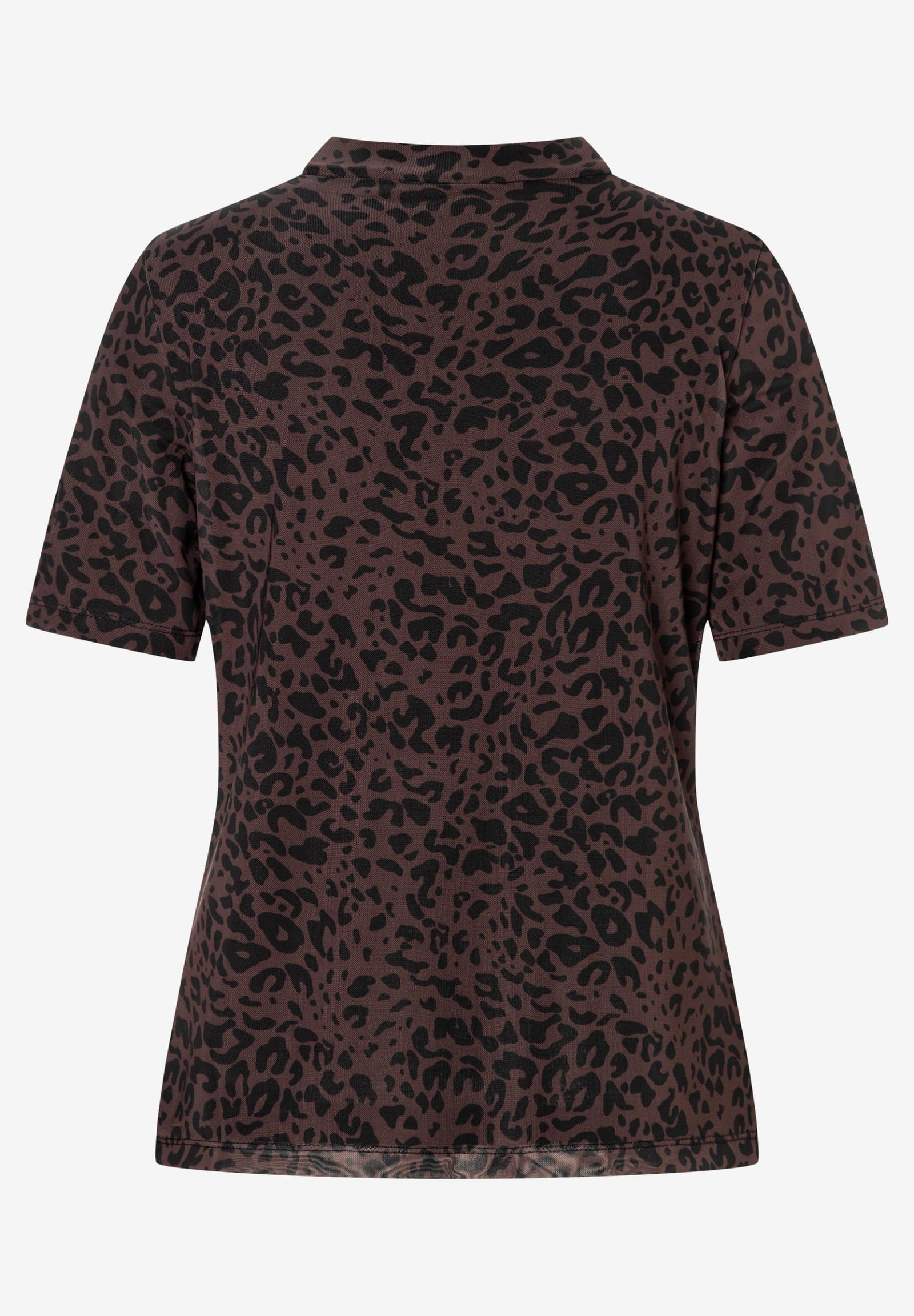 Mesh Shirt, twotone leo print #2