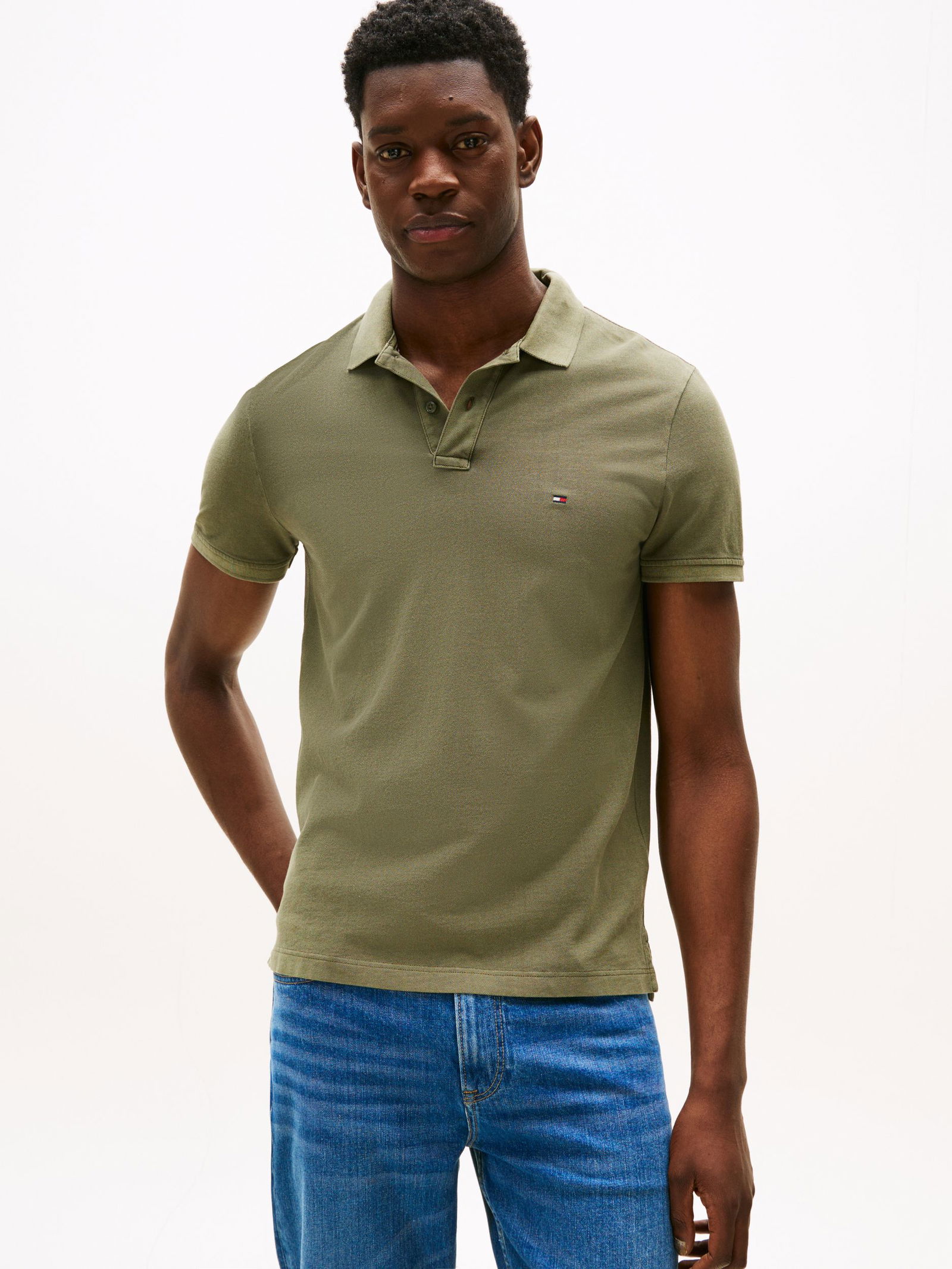 Tommy Hilfiger |  Tommy Hilfiger Poloshirt  | XXL | sandalwood