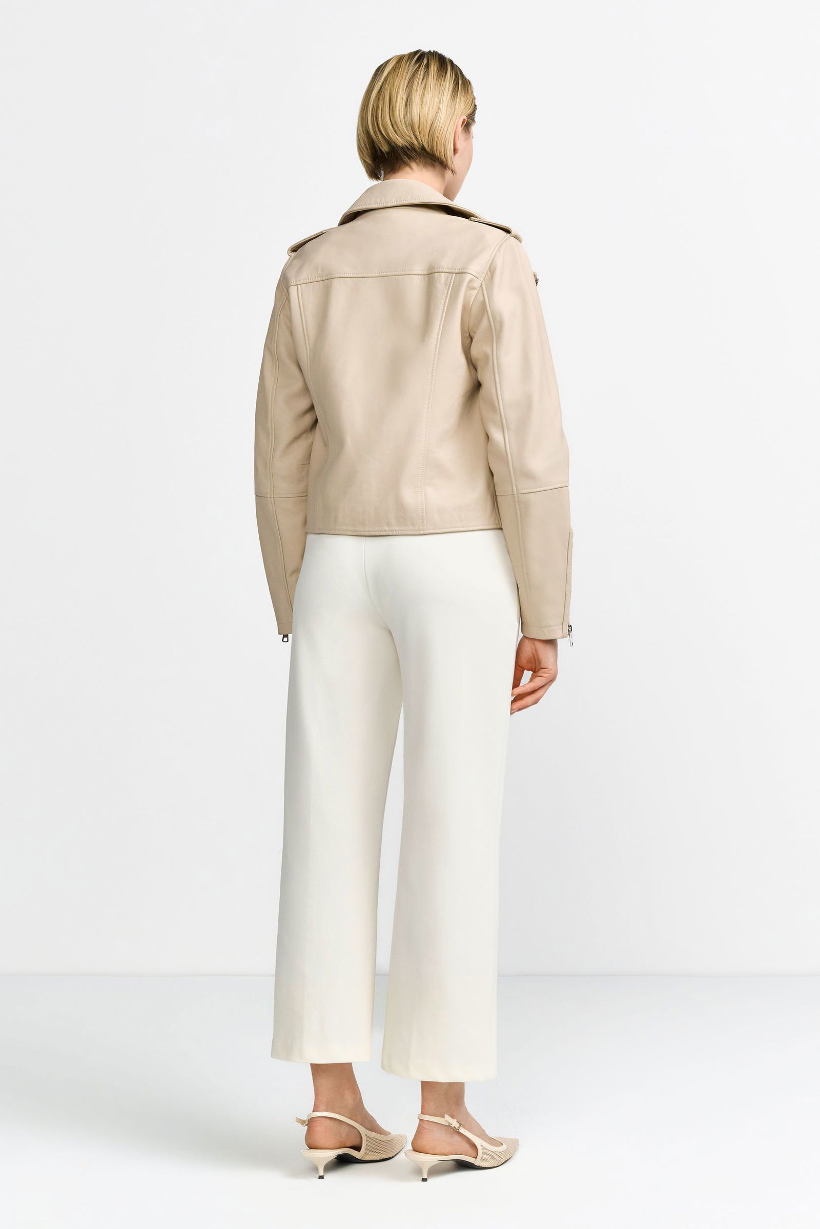 Rich & Royal |  Rich & Royal Schmale Hose  | 42 | pearl white