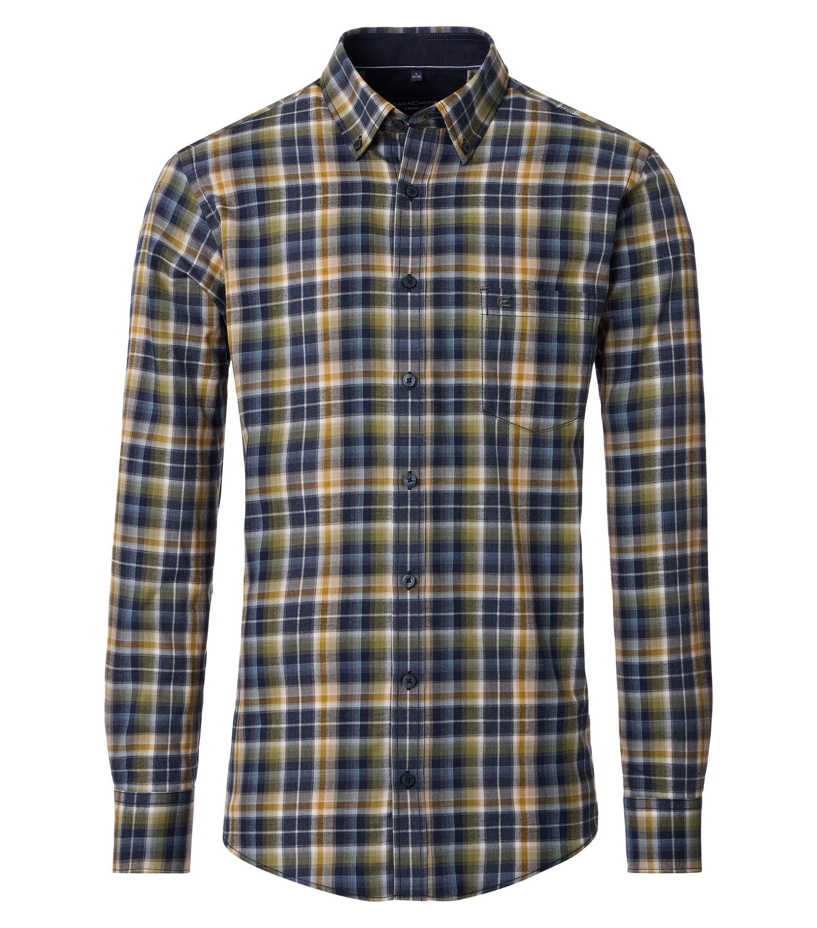 Casa Moda |  Casa Moda Hemd Regular Fit  | L | blau