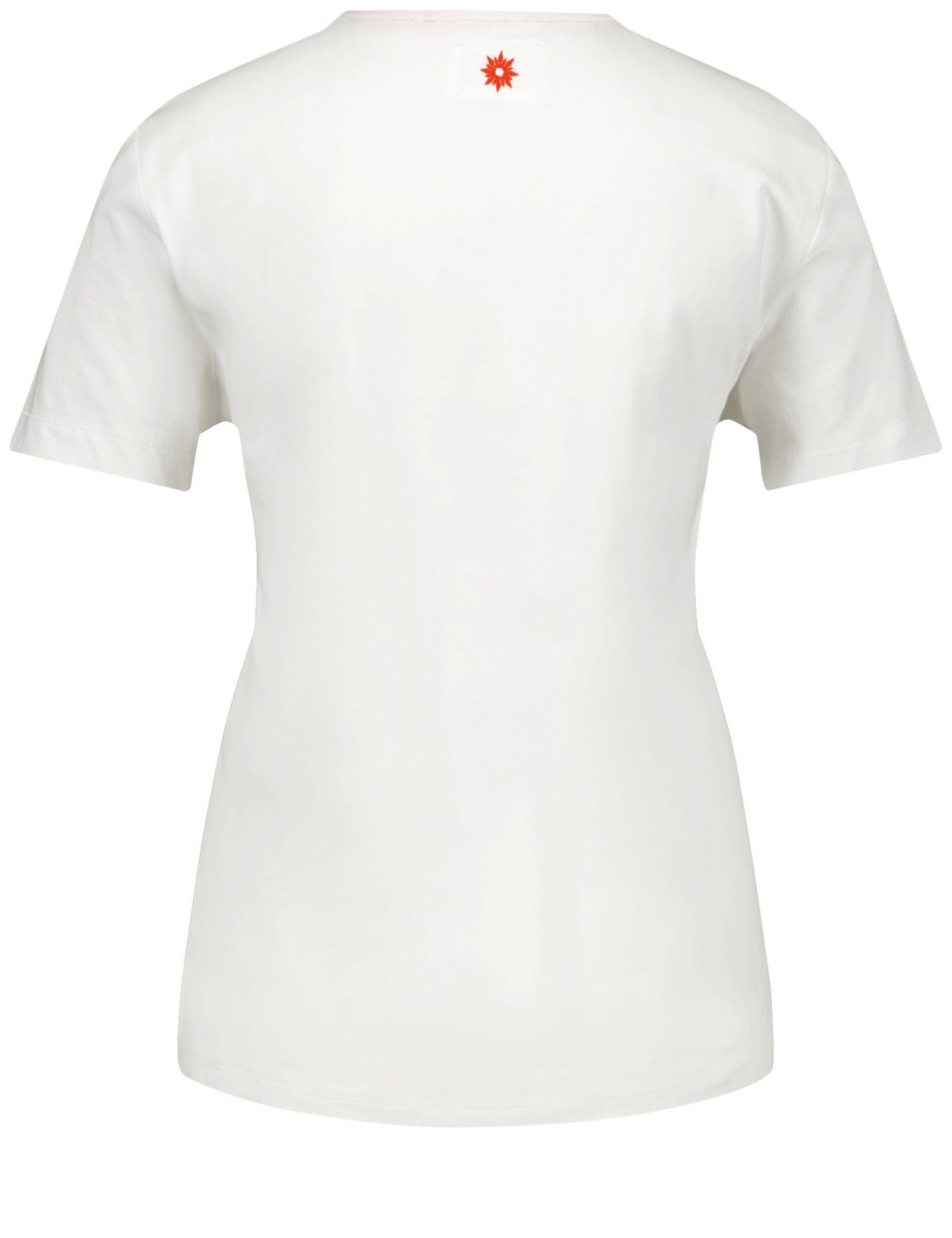 GERRY WEBER Collection |  T-Shirt 1/2 Arm | 44 | red/pink/orange  leaf placem.