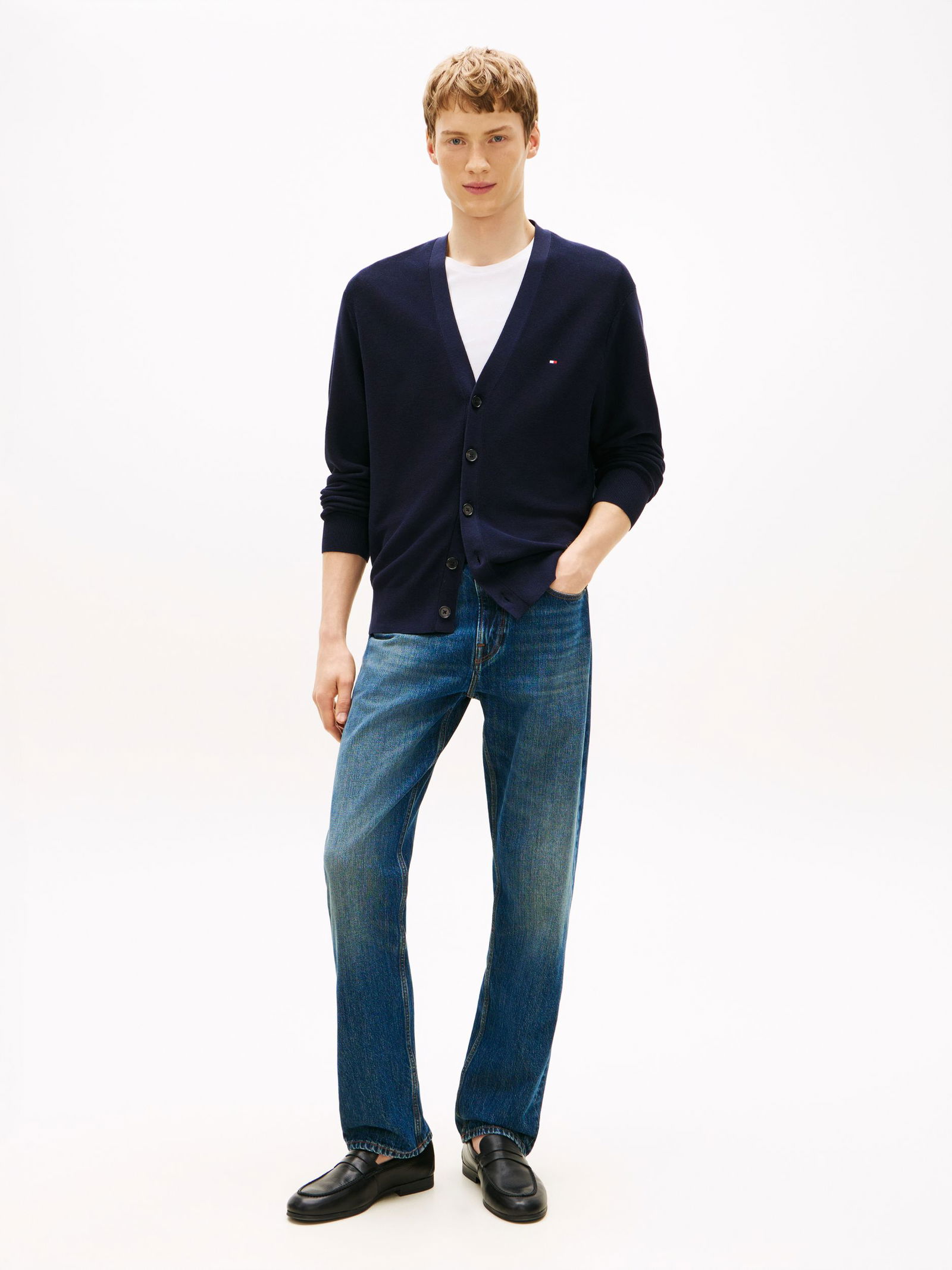 Tommy Hilfiger |  Tommy Hilfiger Strickjacke | Cardigan  | M | desert sky