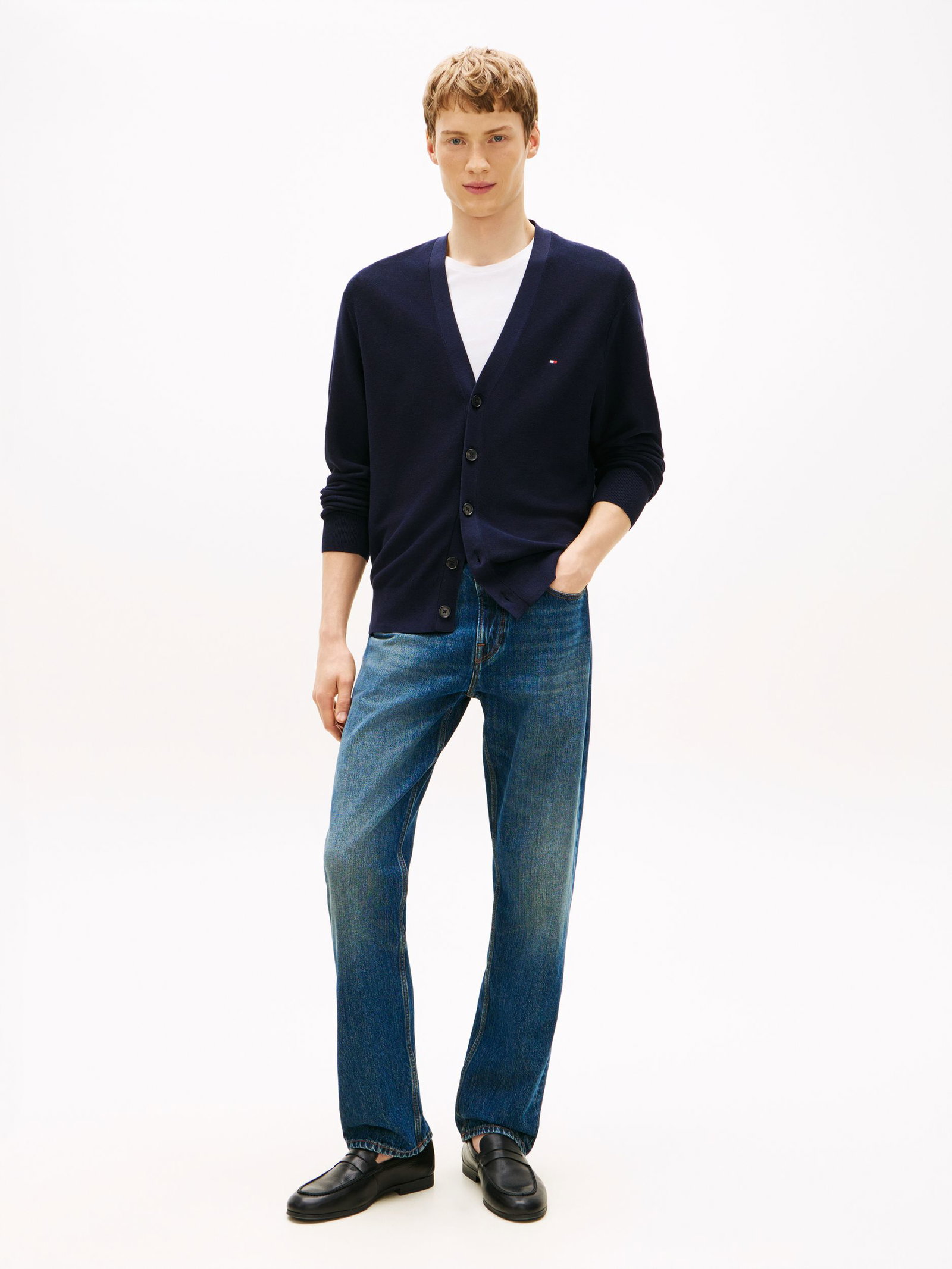 88005f4252d7769f1da144f16cbe3b48 Tommy Hilfiger | Tommy Hilfiger Strickjacke | Cardigan | M | desert sky