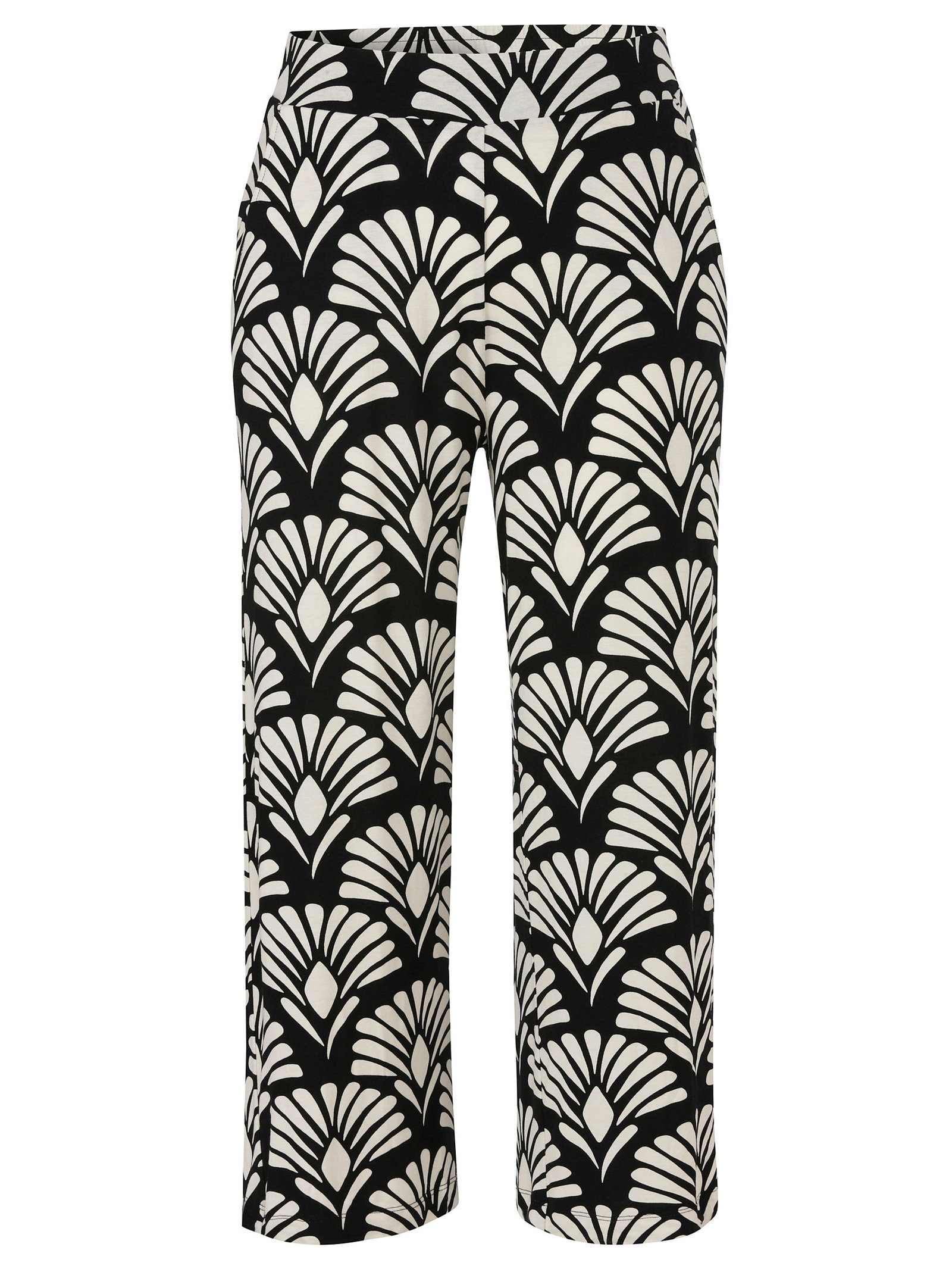 3812a3004c298d3baa8515dc8d9902eb VIA APPIA DUE | VIA APPIA DUE Schmale Hose | 50 | schwarz / creme