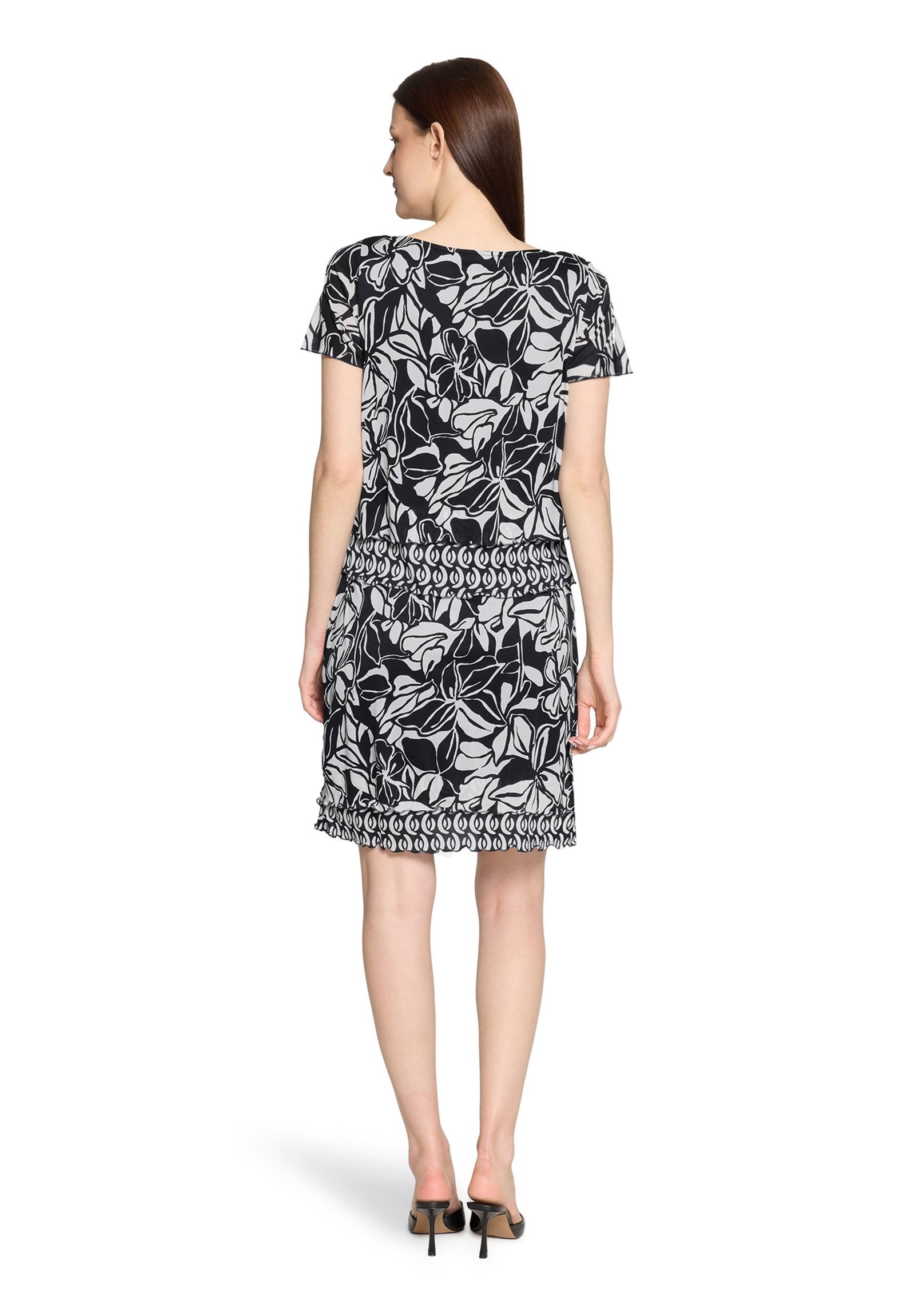 Betty Barclay |  Betty Barclay Freizeitkleid  | 40 | dunkelblau/weiß