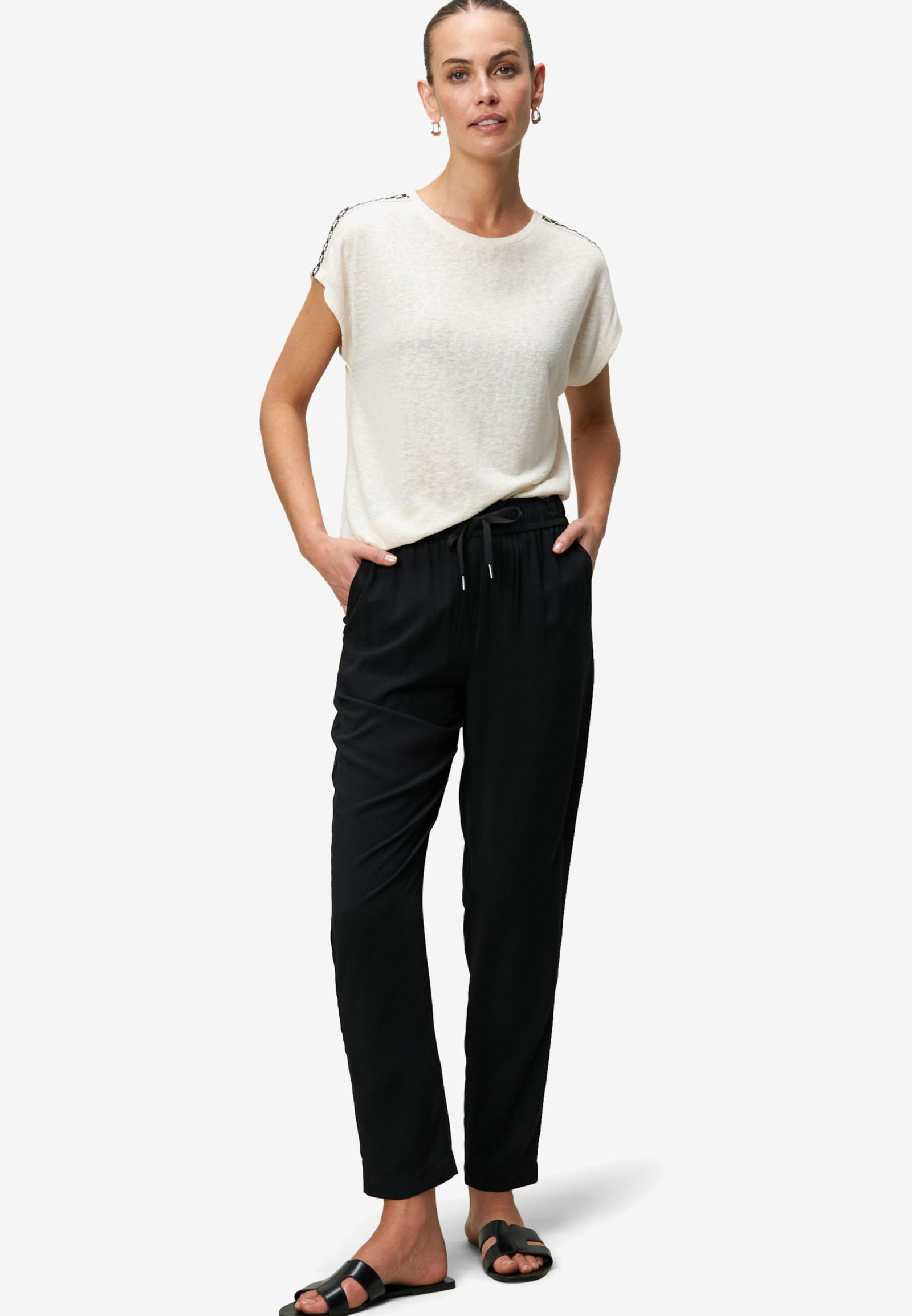 Zero |  Zero Schlupfhose | 36 | black beauty