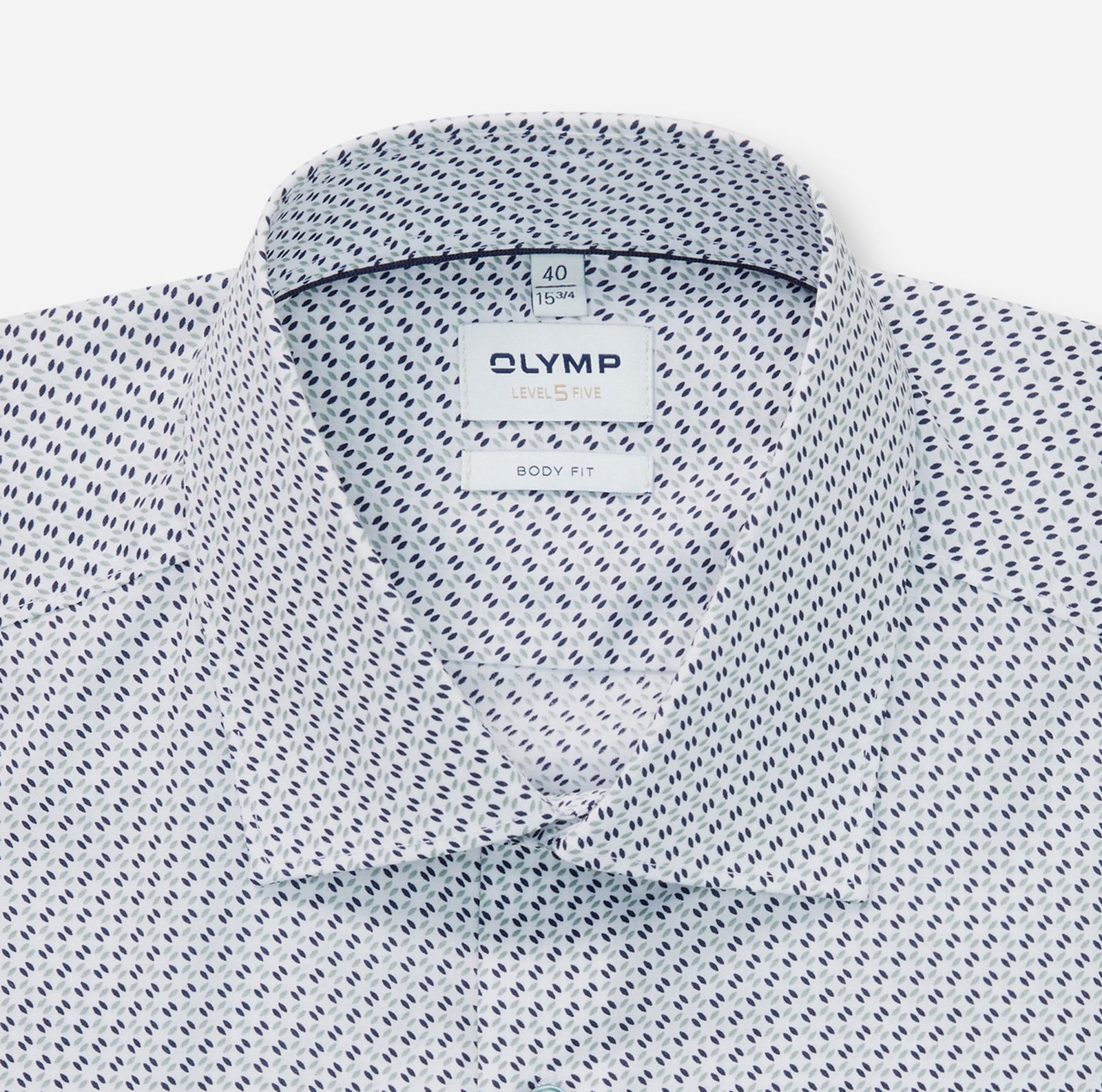 Olymp |  Olymp Hemd Slim Fit  | 40 | kitt