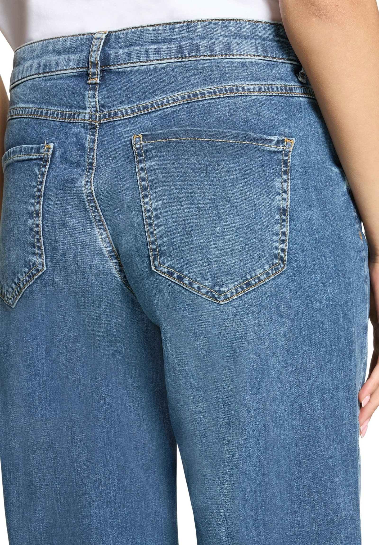 Cartoon |  Cartoon Jeans im Used Look | 40 | dark blue denim