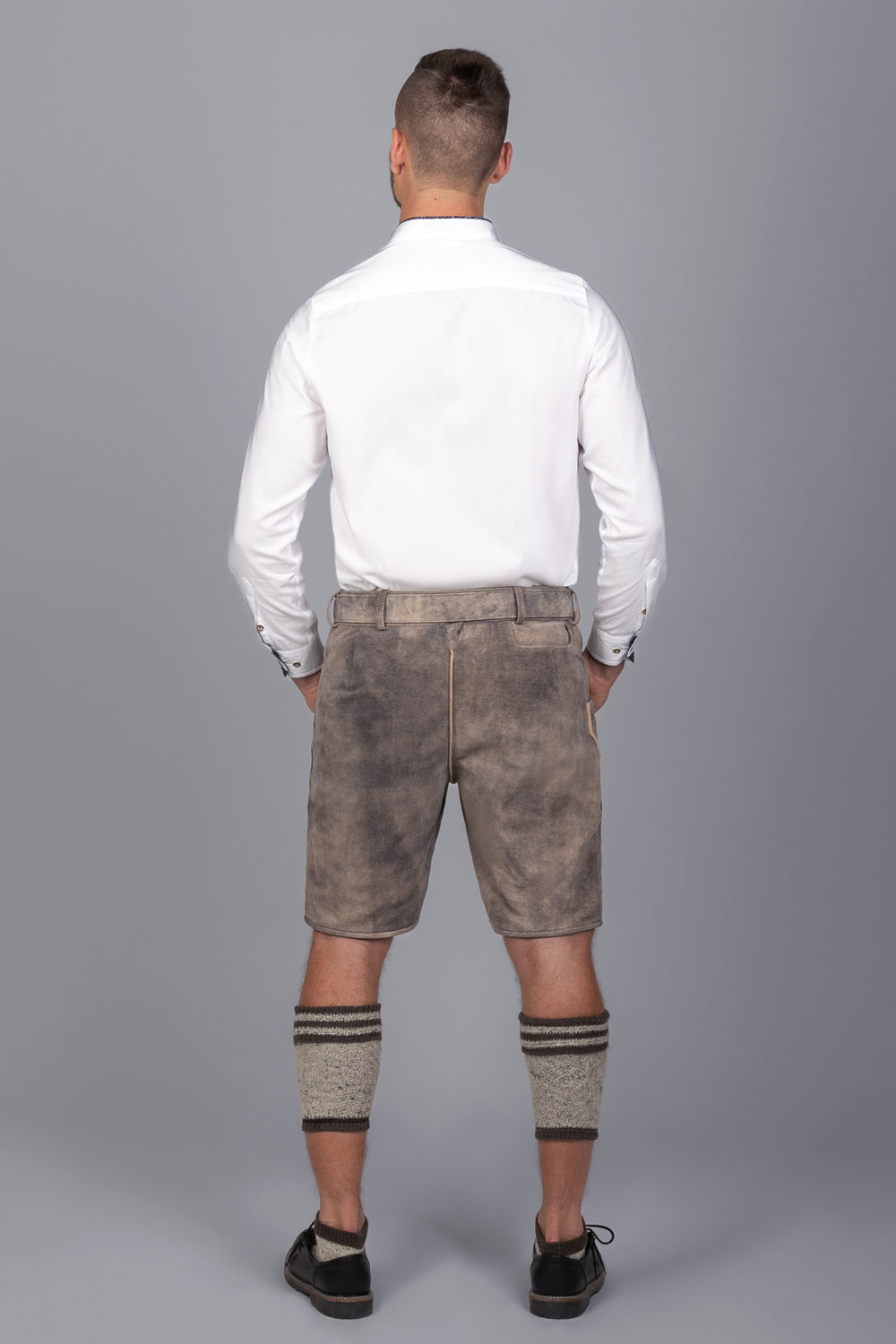 Edelnice kurze Wildbock Lederhose Maxl #2