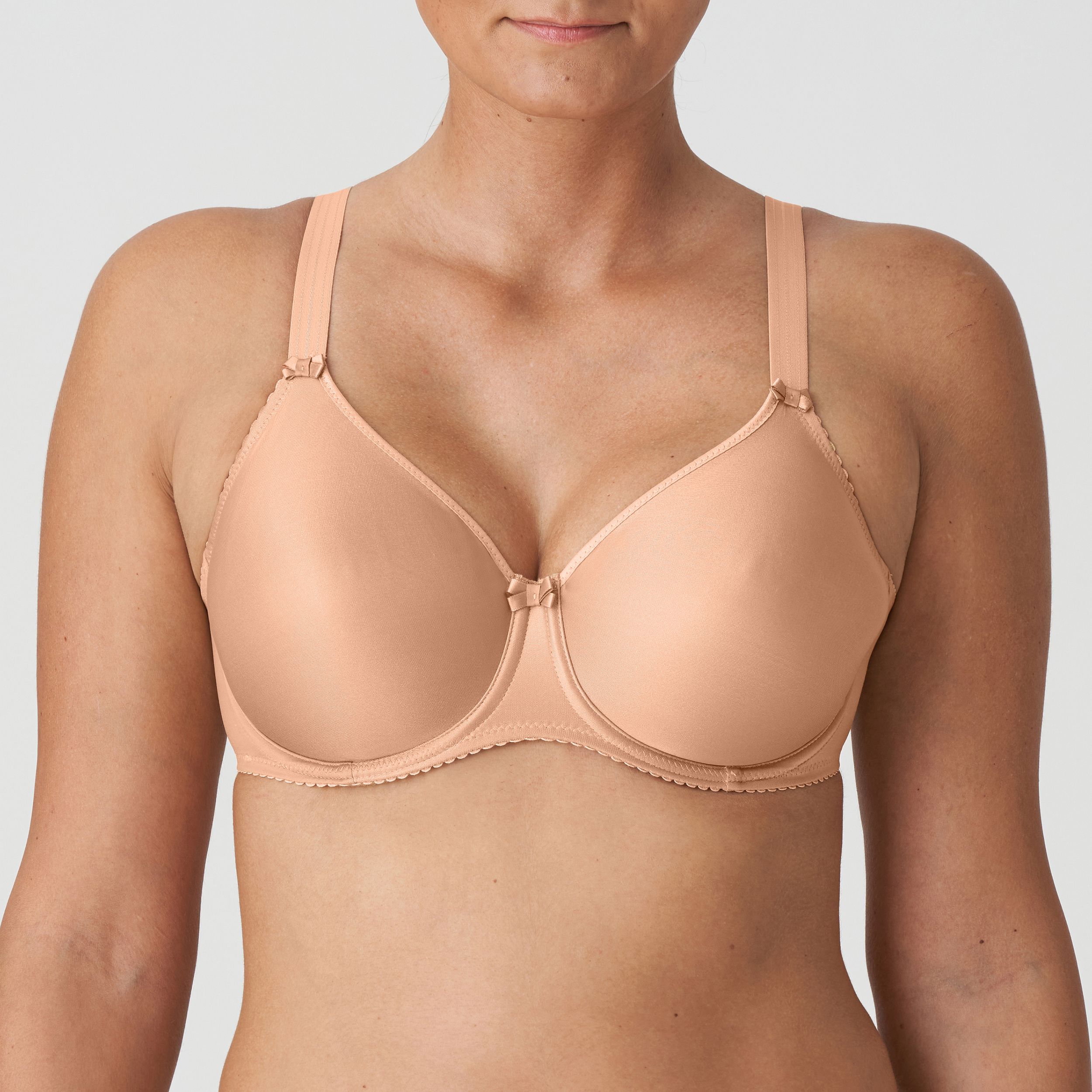 PrimaDonna |  SATIN Light Tan Vollschalen-BH nahtlos | 80/F