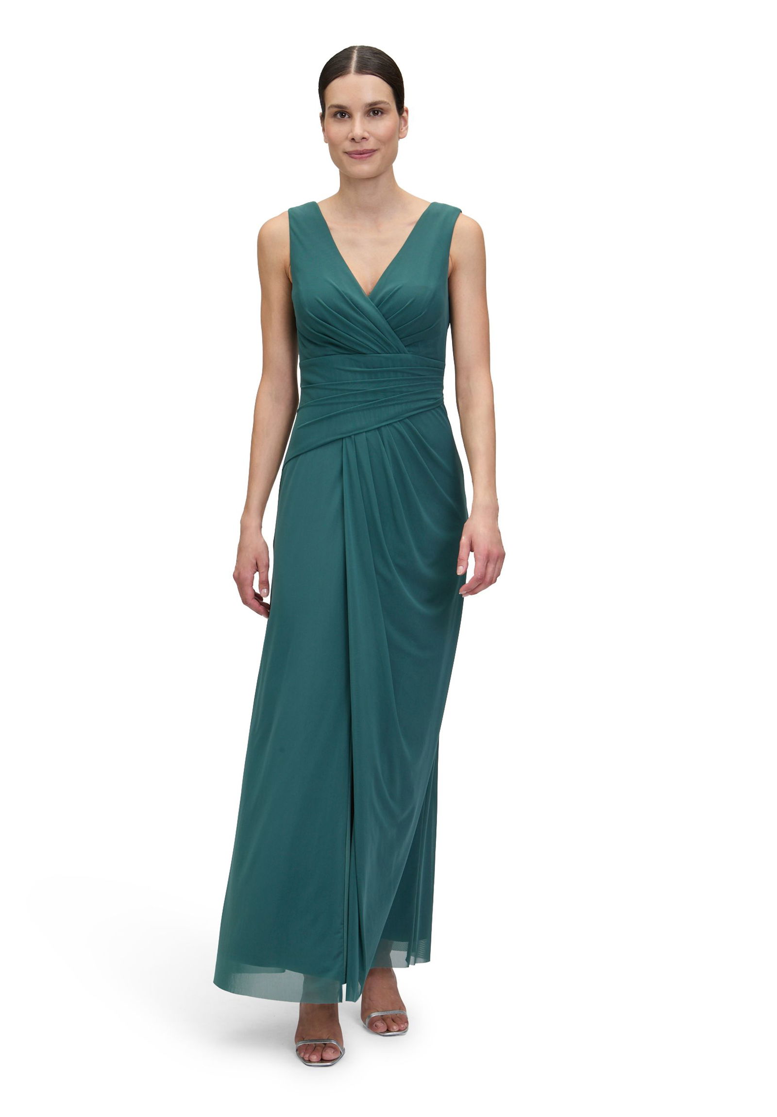 e435fa3028fb6a7e83a35d1db93de5de Vera Mont |  Vera Mont Langes Kleid  | 42 | dark emerald