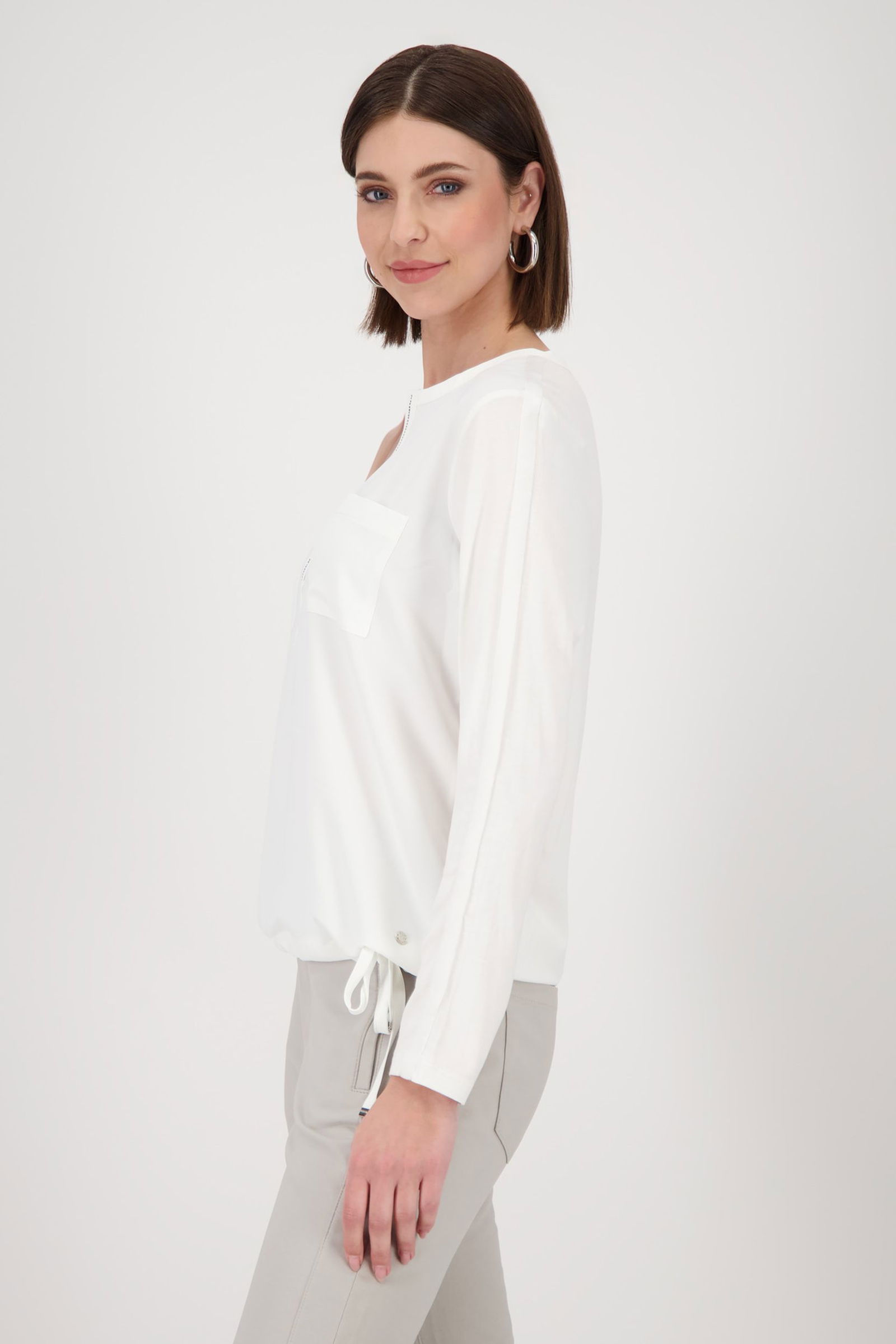 Monari |  Monari Kurzblazer  | 40 | off-white