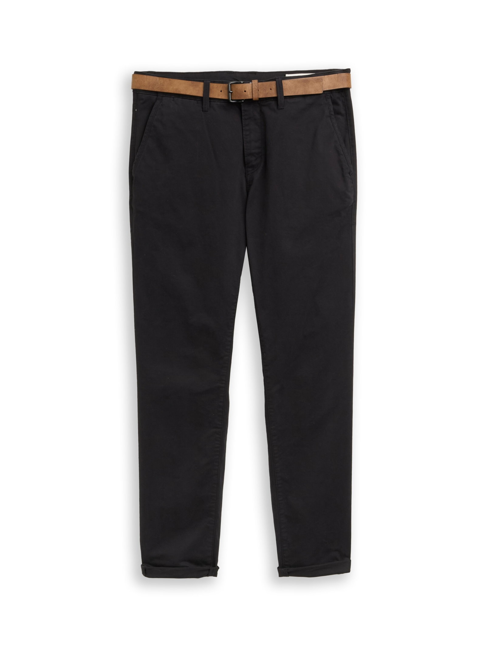 Slim Fit Chino Hose mit Gürtel #1