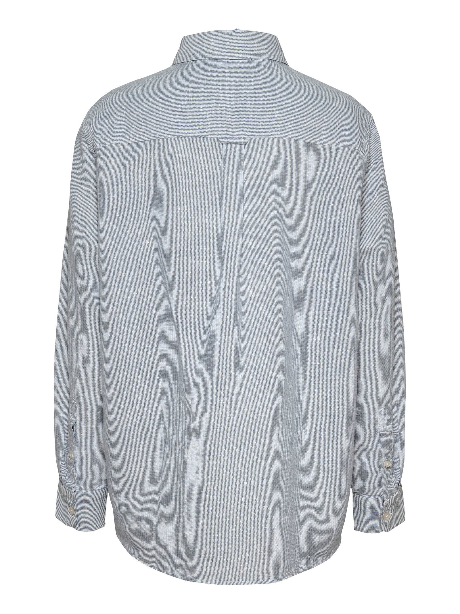 Tommy Jeans |  Tommy Jeans Druckbluse  | L | breton stp/ desert sky/ ecru