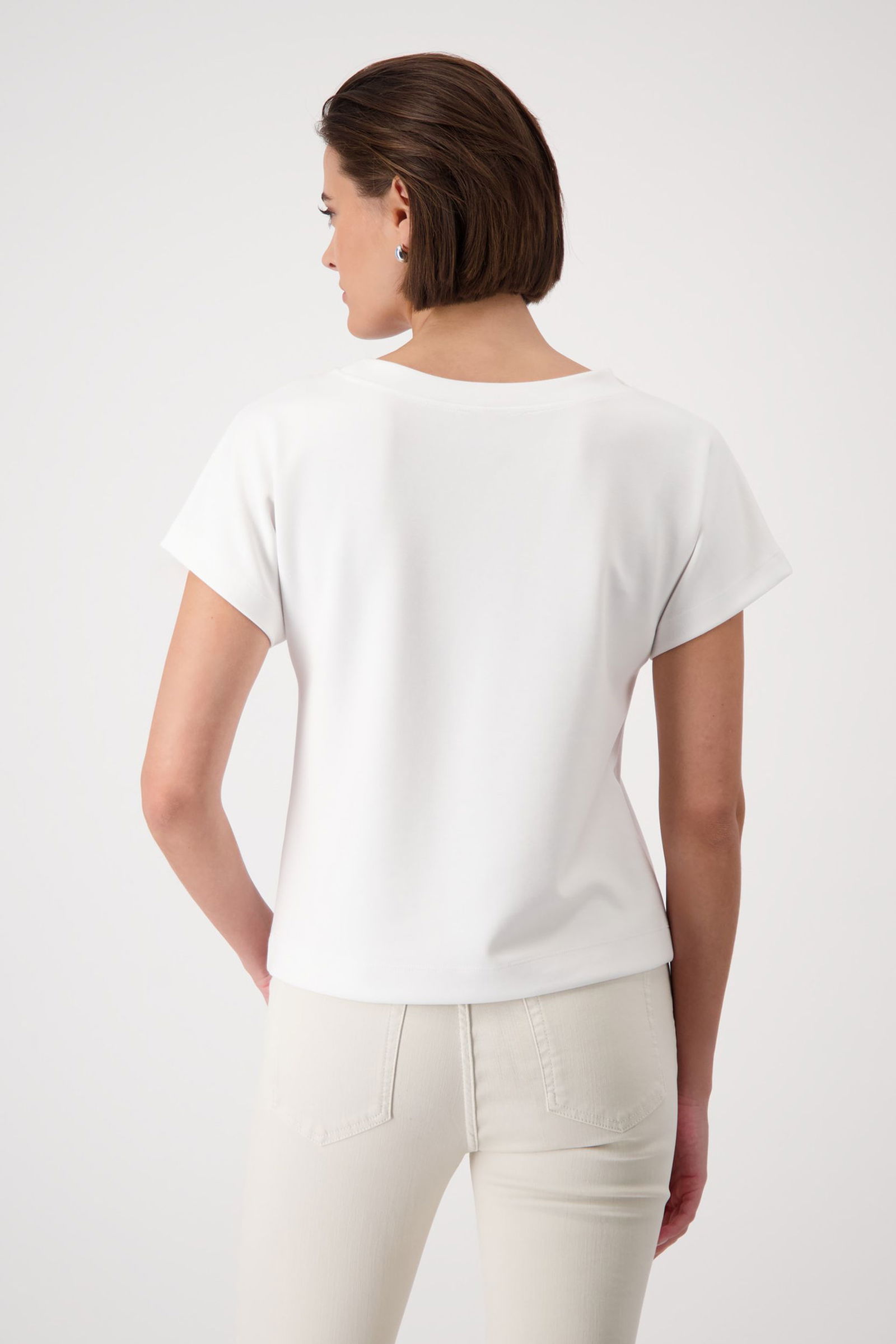 Monari | Sweatshirt, cream | 46