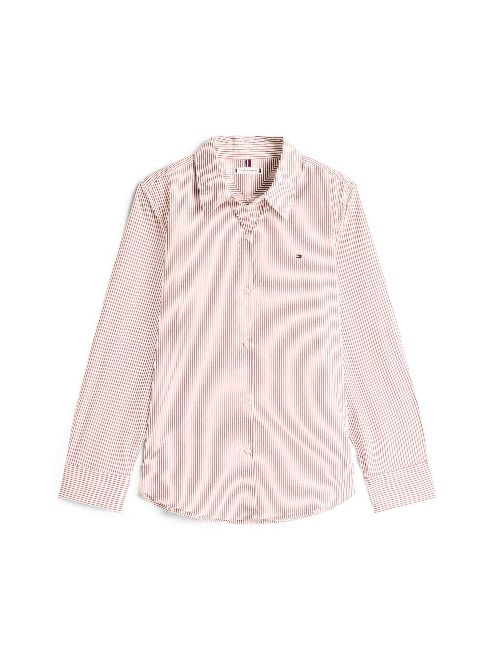 Tommy Hilfiger | Tommy Hilfiger Druckbluse | 38 | hugh stp/ regatta red