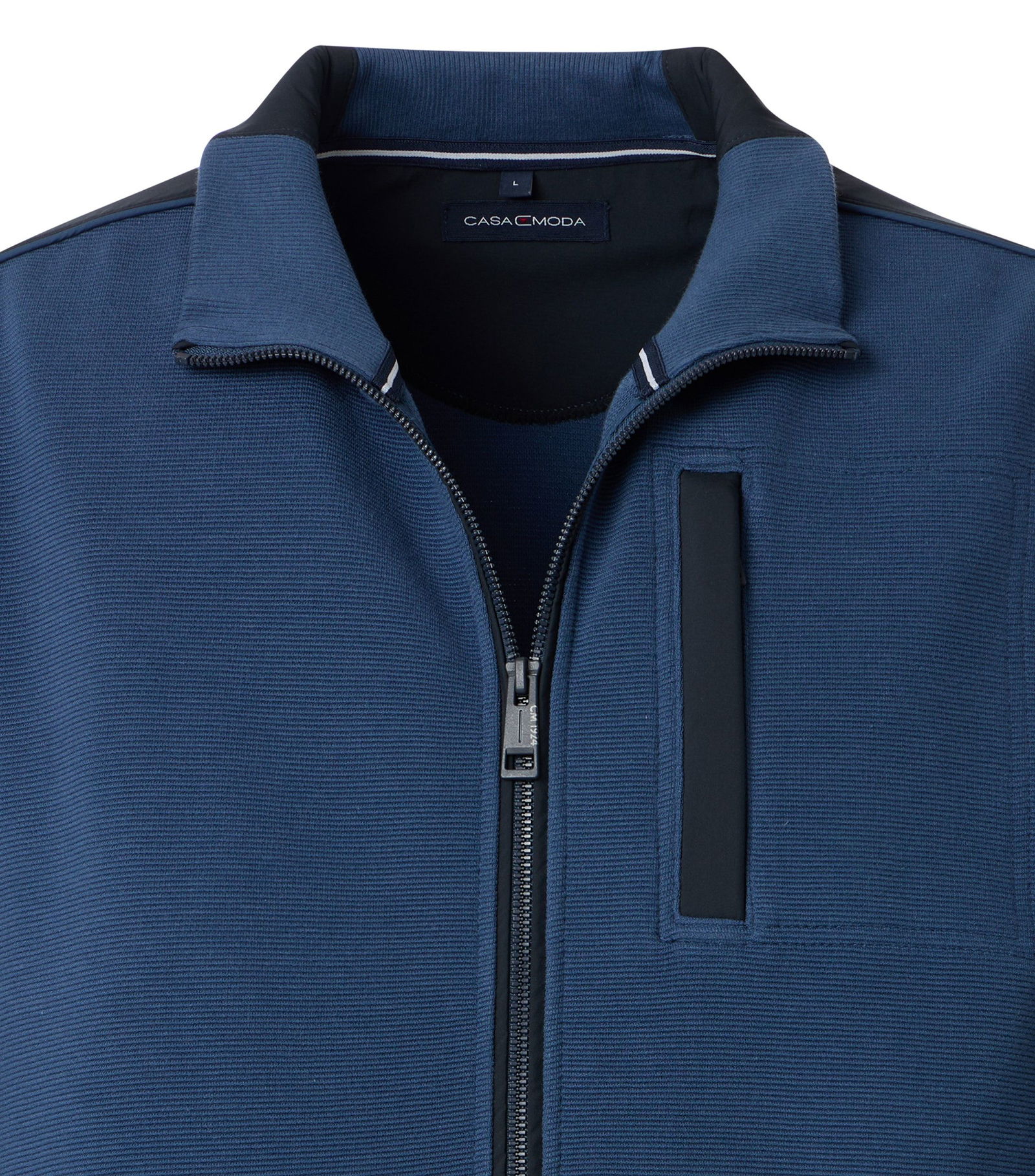 ee553b7015688ca875af1e3160805f6c Casa Moda |  Casa Moda Sweatjacke  | 3XL | aqua bis petrol