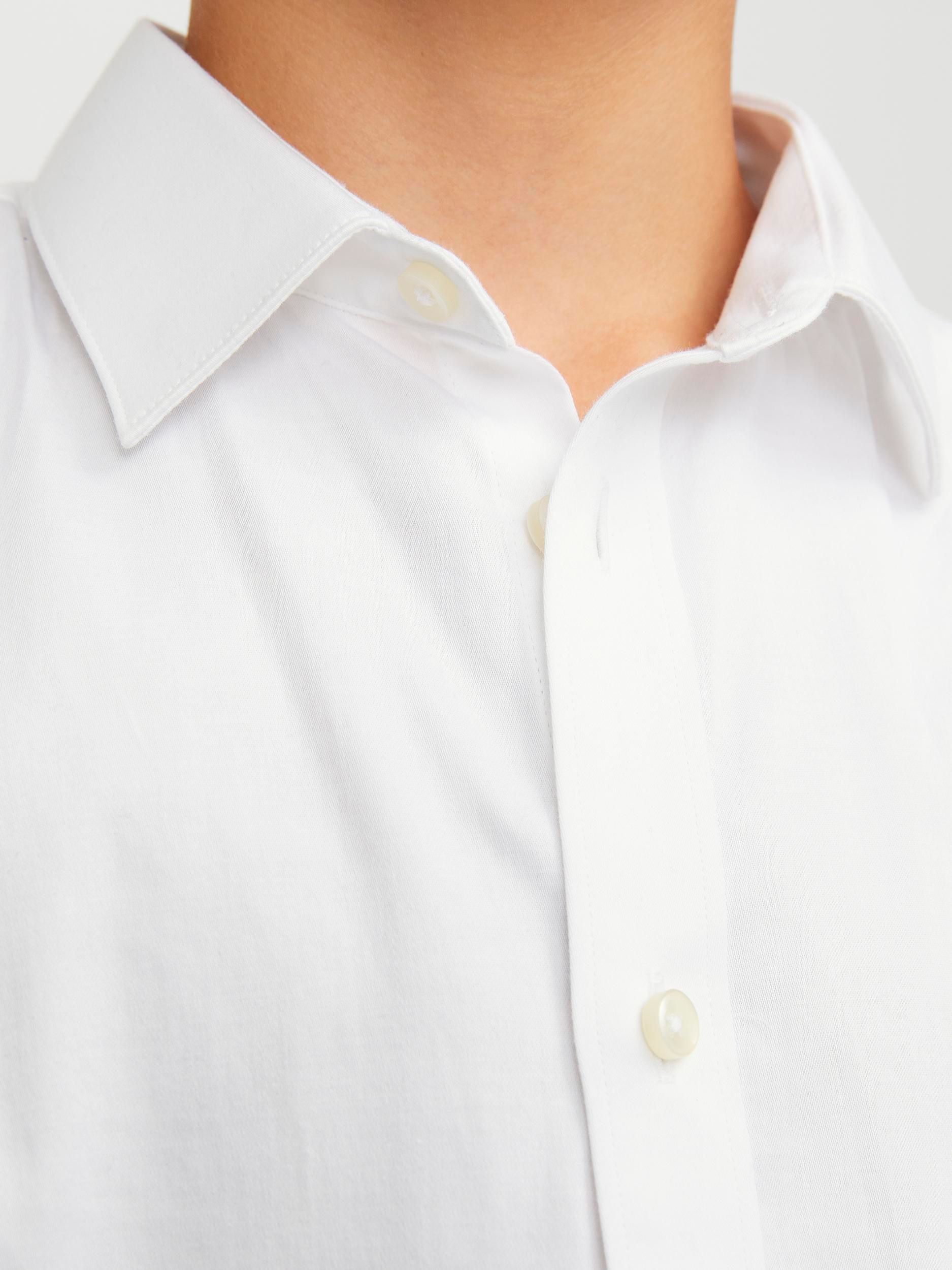 Jack&Jones |  JPRPARMA SHIRT L/S NOOS JNR | 128 | white