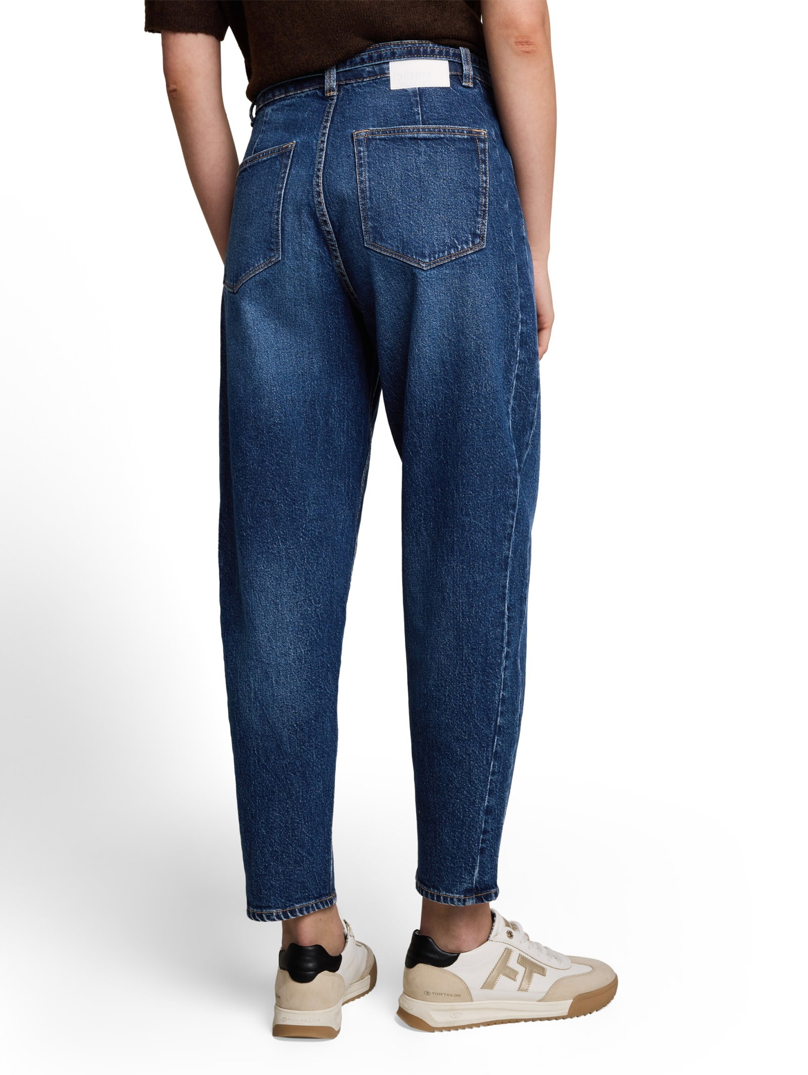 TTADEA BARREL, used dark stone blue denim #4