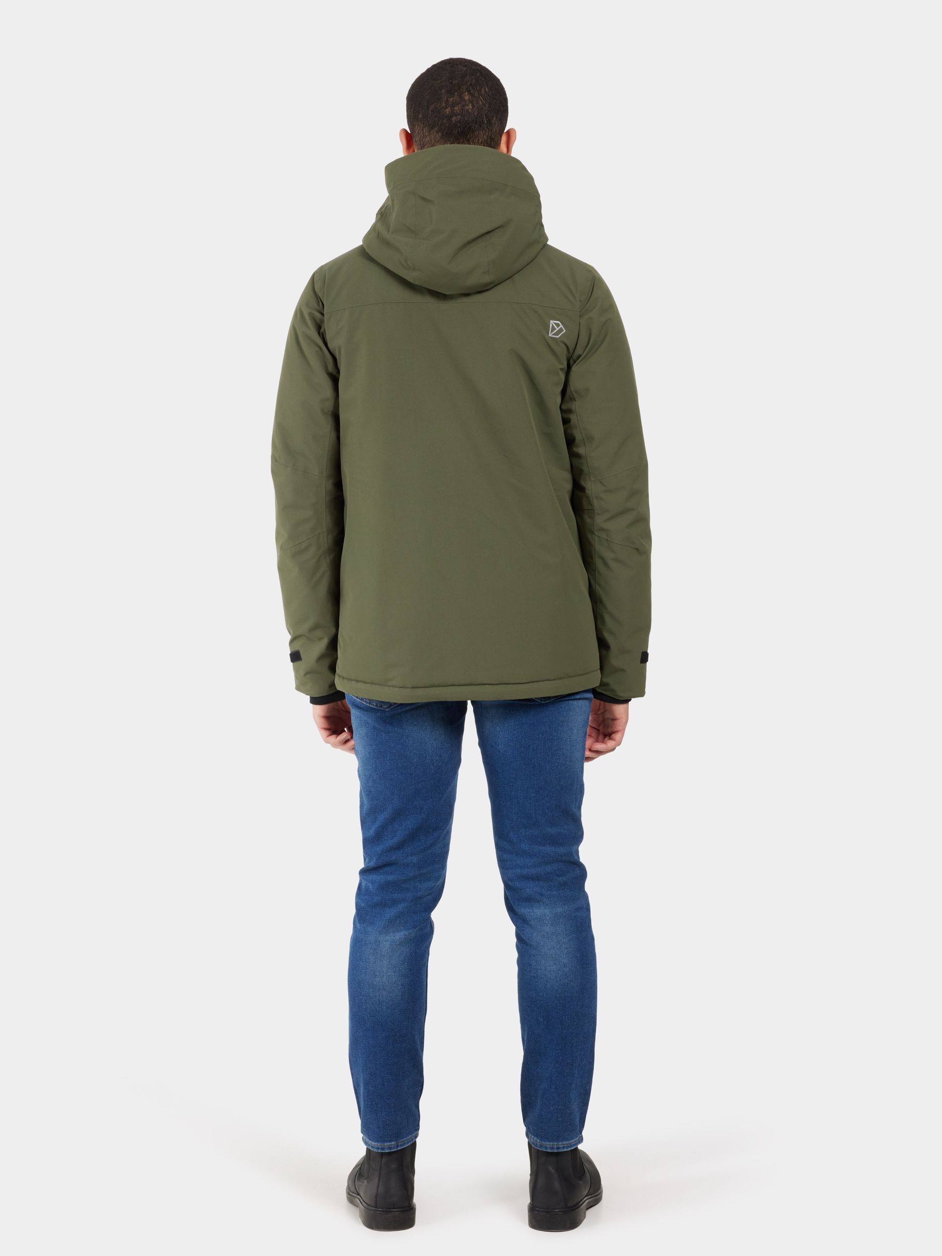 Didriksons |  Didriksons Long Jacke  | M | deep green
