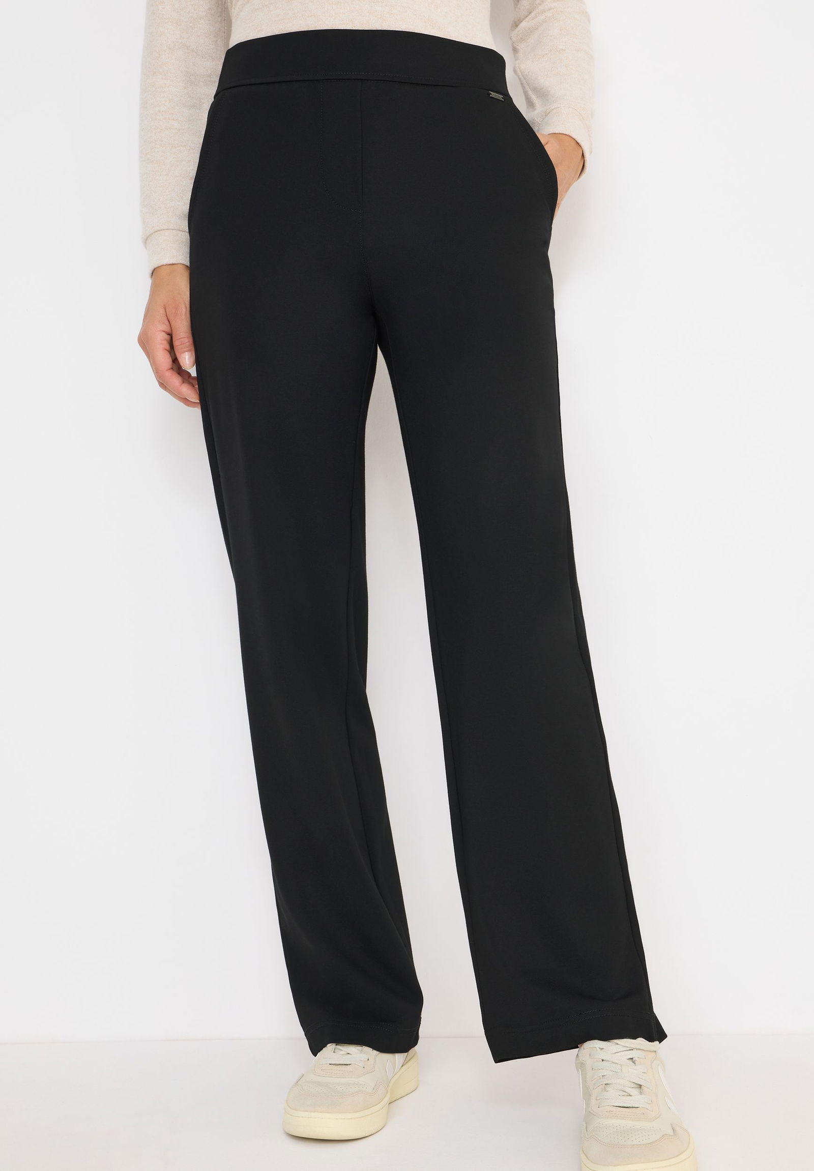 CECIL | CECIL Schmale Hose | XL/30 | black