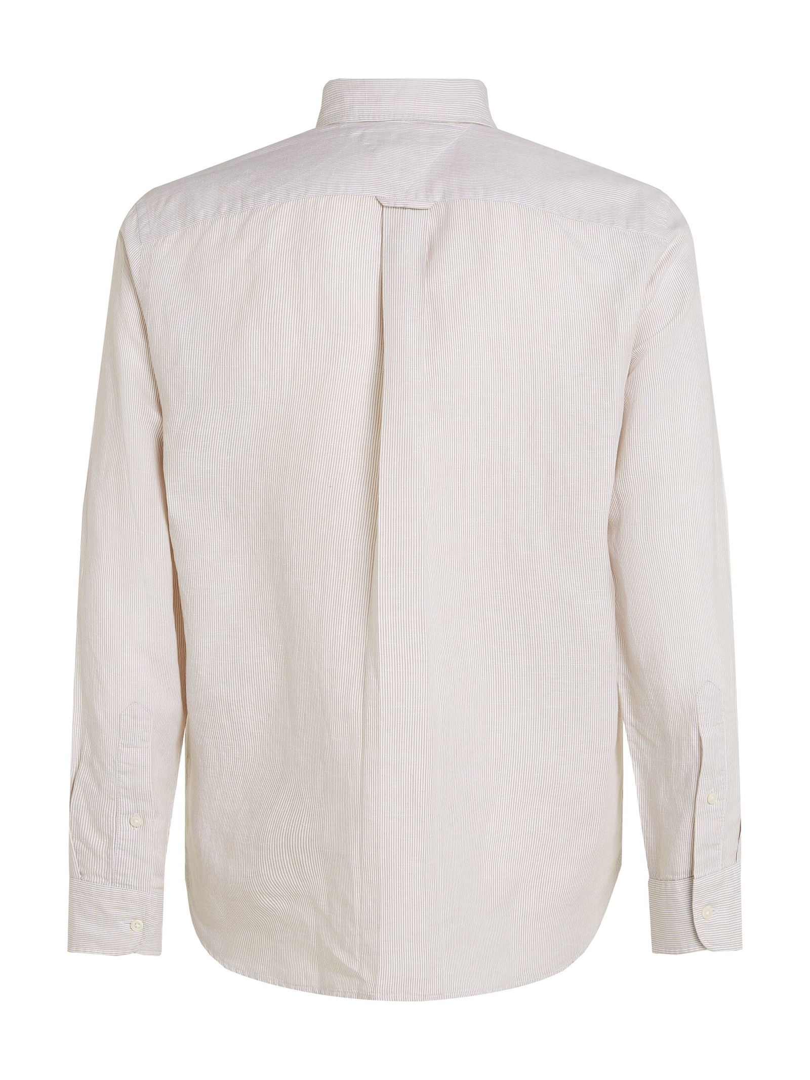 Tommy Hilfiger |  Tommy Hilfiger Hemd Regular Fit  | L | breton stp ivory petal/  dsrt sky
