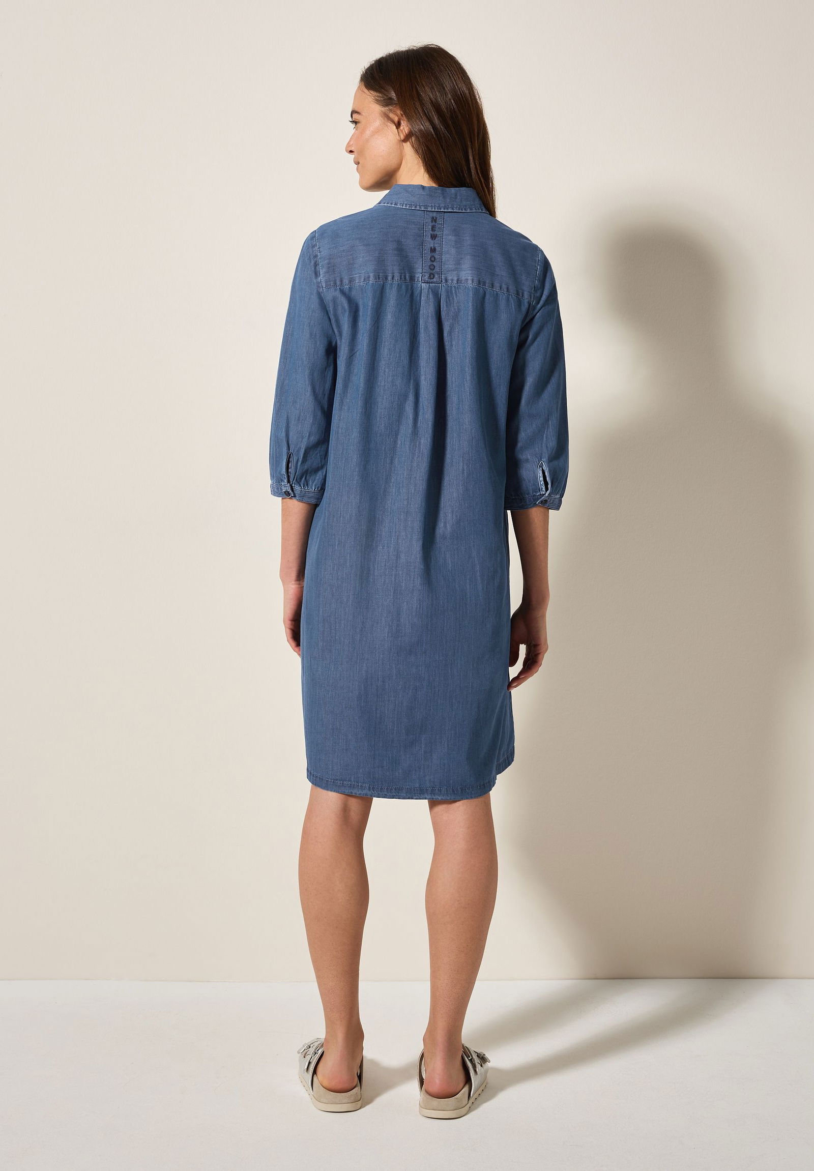 CECIL |  CECIL Freizeitkleid  | L | mid blue wash