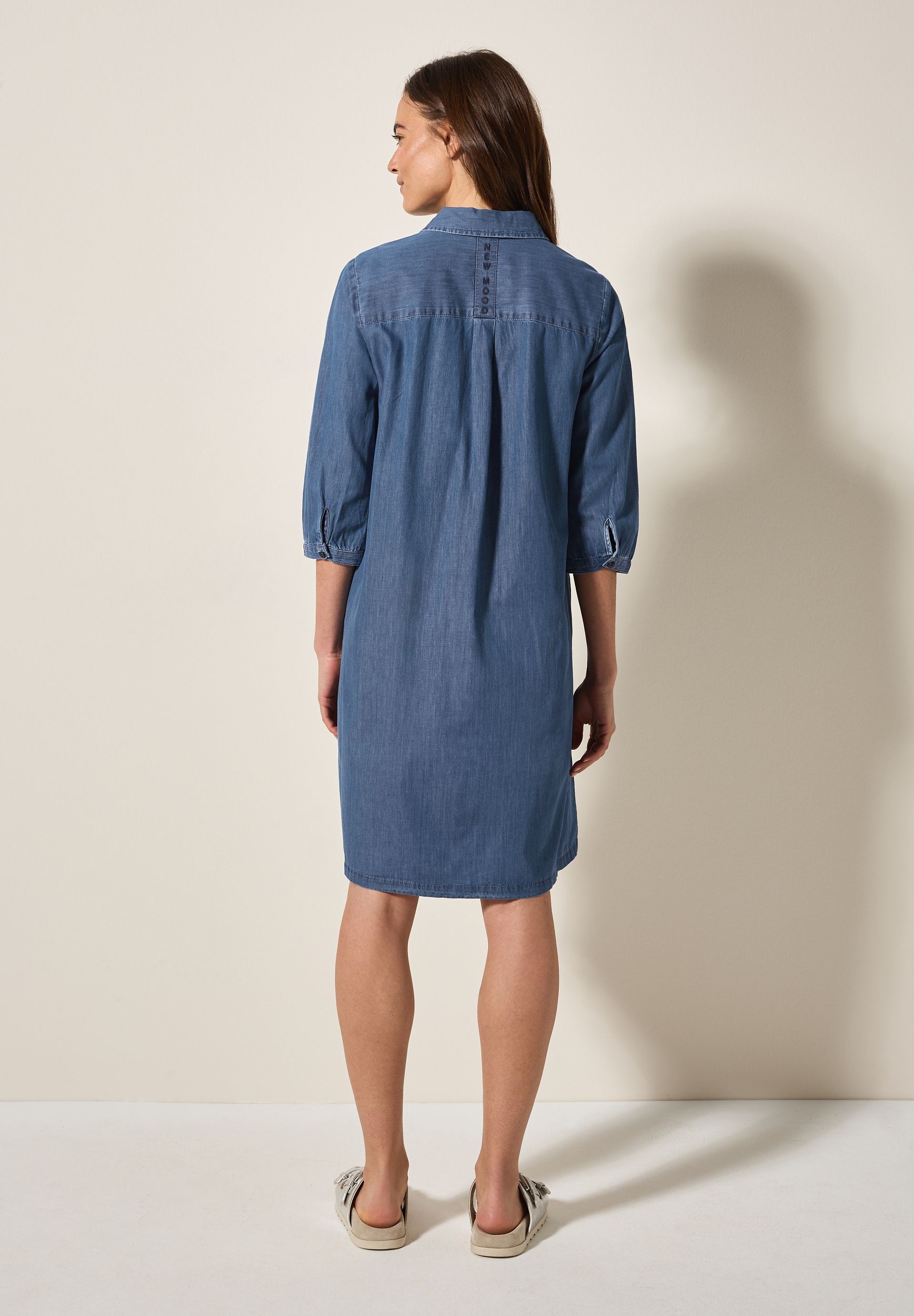 CECIL |  CECIL Freizeitkleid  | L | mid blue wash