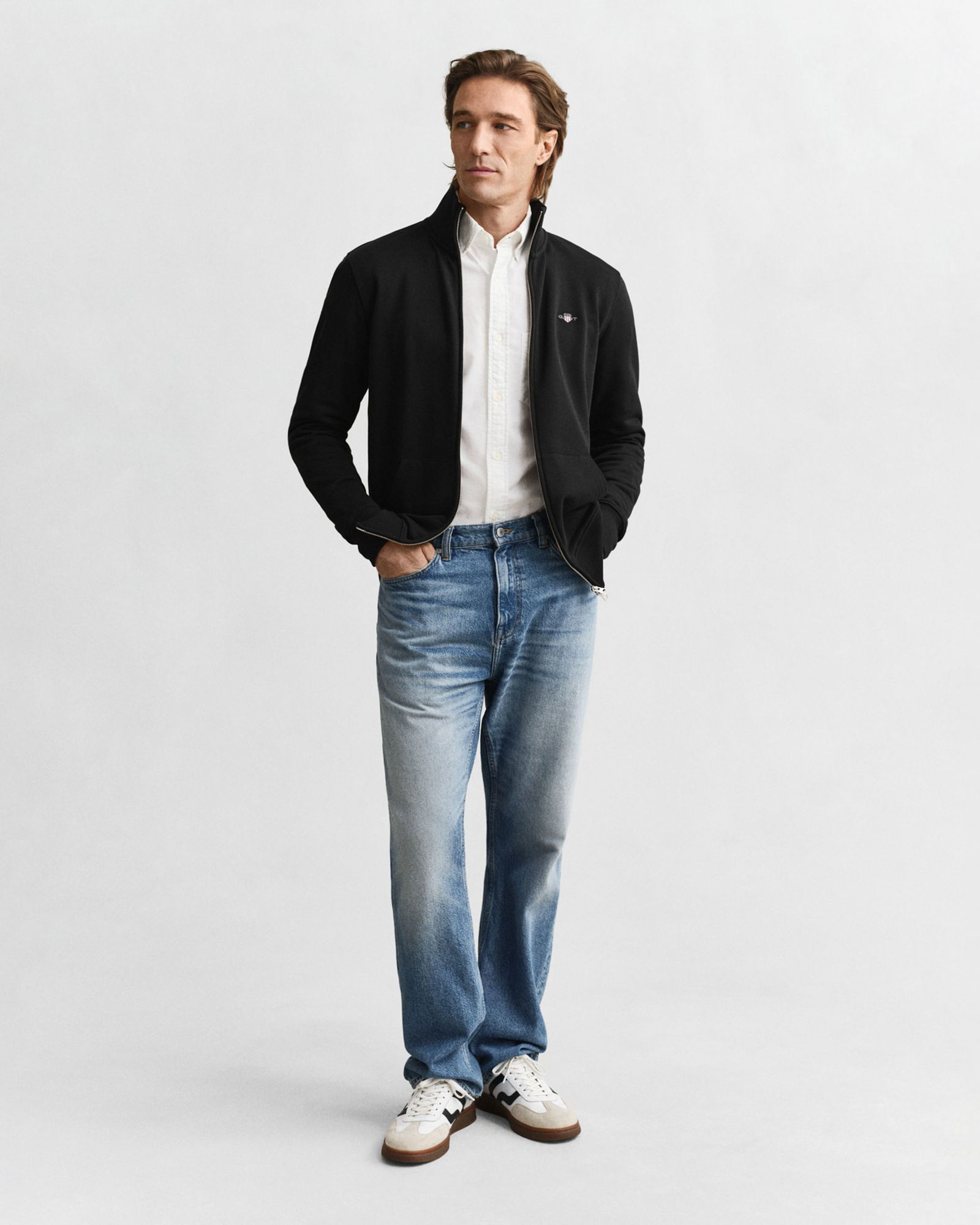 Gant | Gant Sweatjacke "Shield" | XL | black