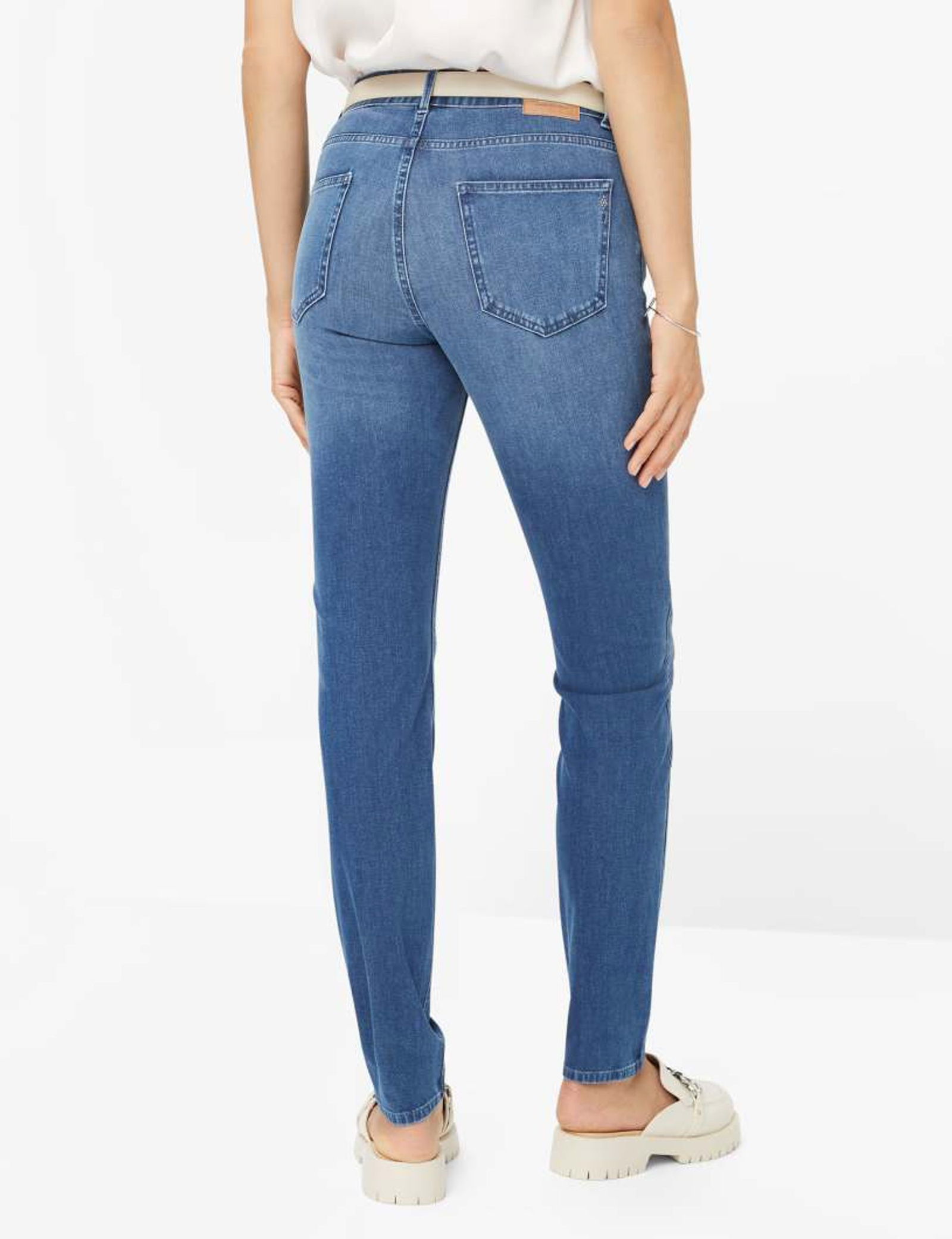 Brax |  Brax Five-Pocket "Shakira" | 46 | blush blue