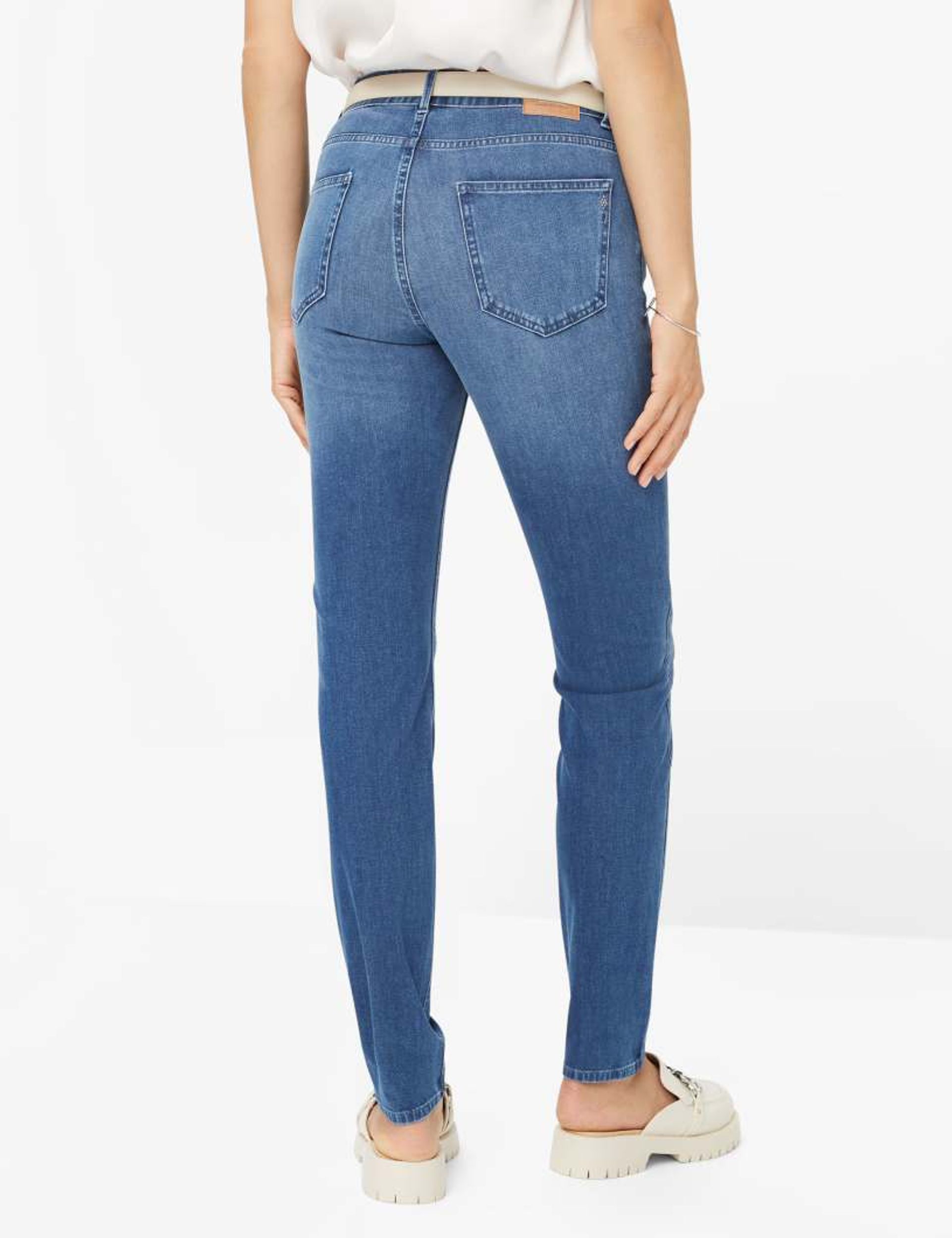 Brax |  Brax Five-Pocket "Shakira" | 46 | blush blue