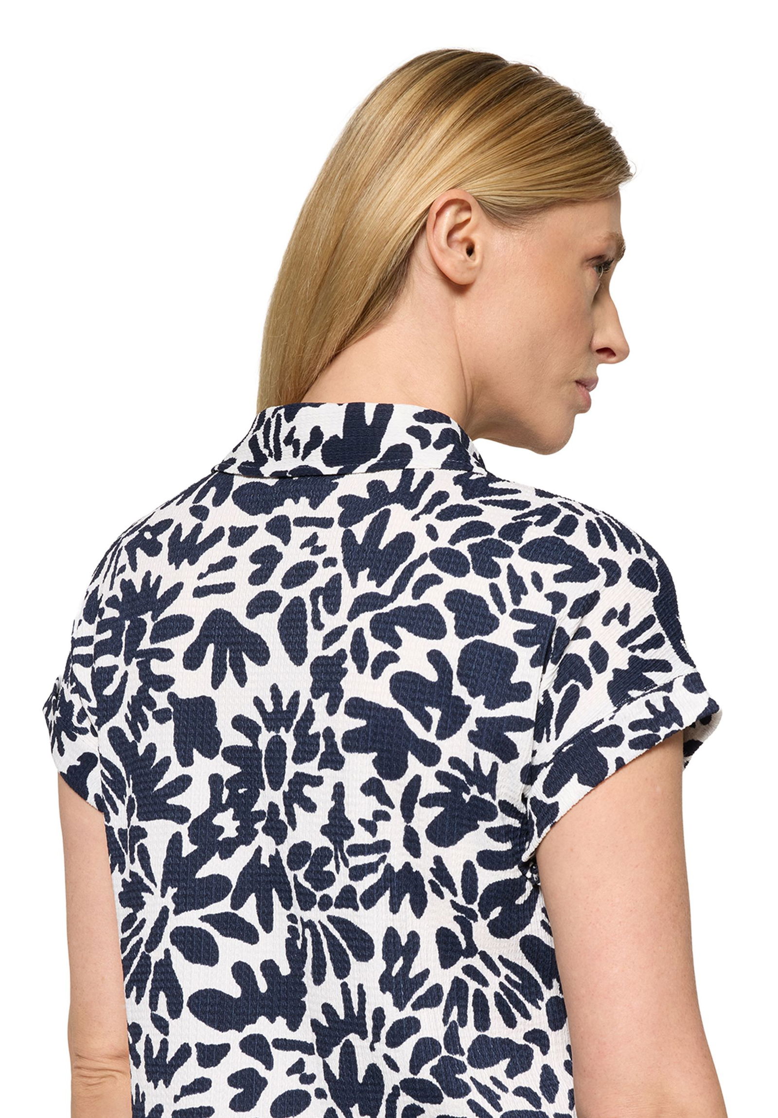 Cartoon |  Cartoon Freizeitkleid  | 36 | weiß/blau