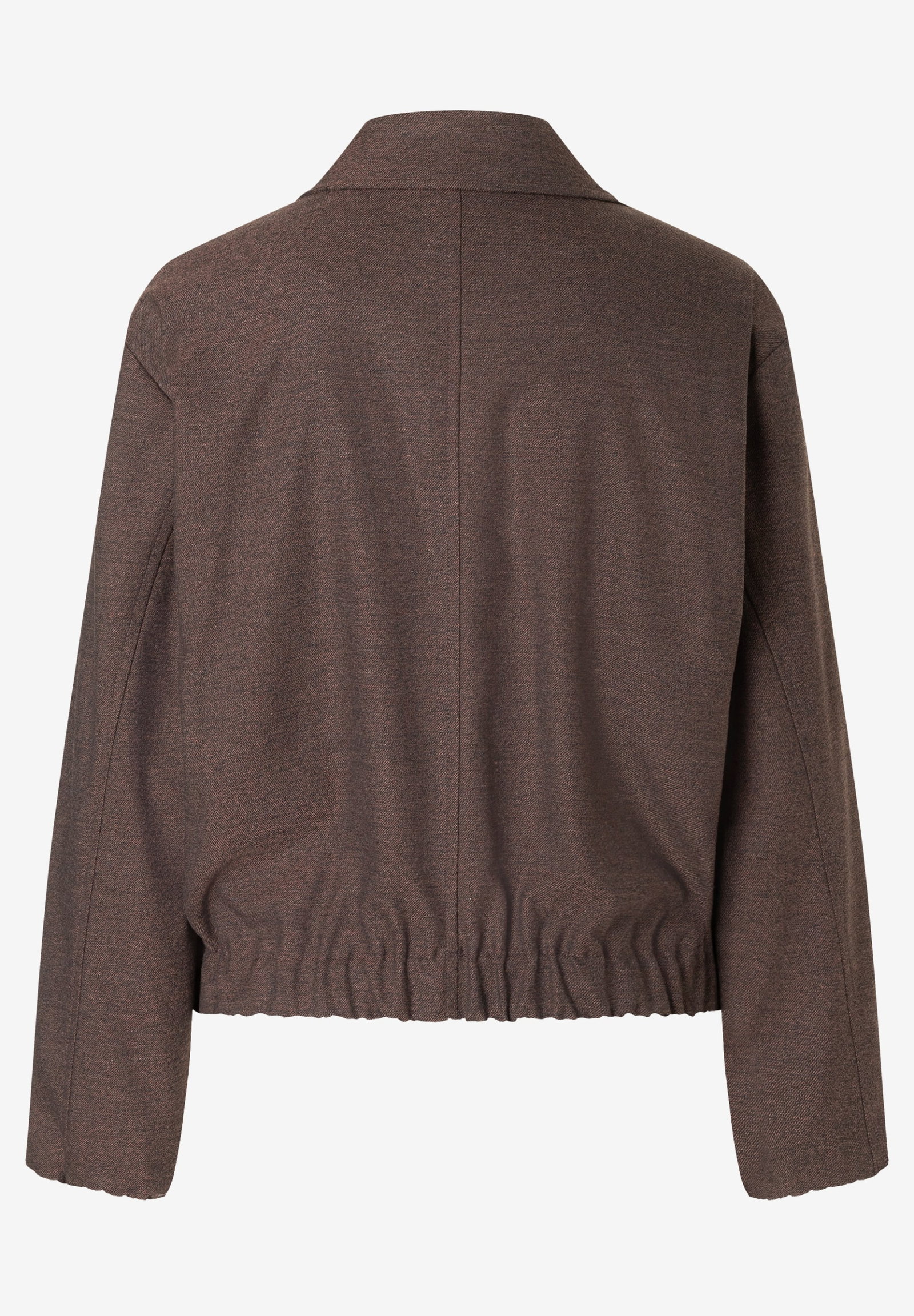 Soft Melange Blouson, dark espresso melange #2