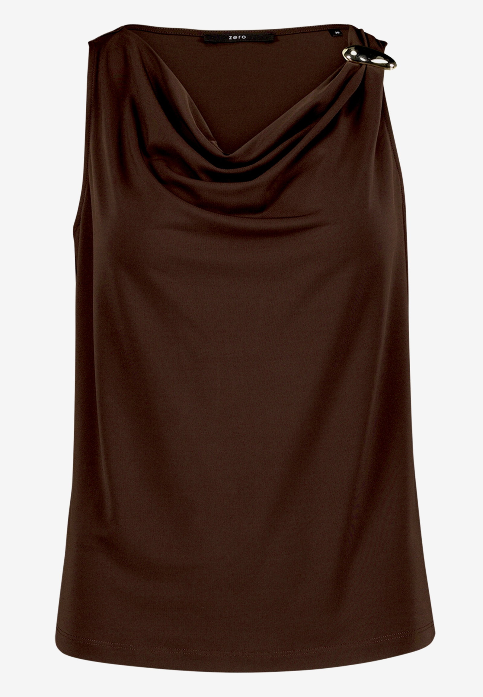 Shirt Kurz ohne Arm, Chocolate Plum #1