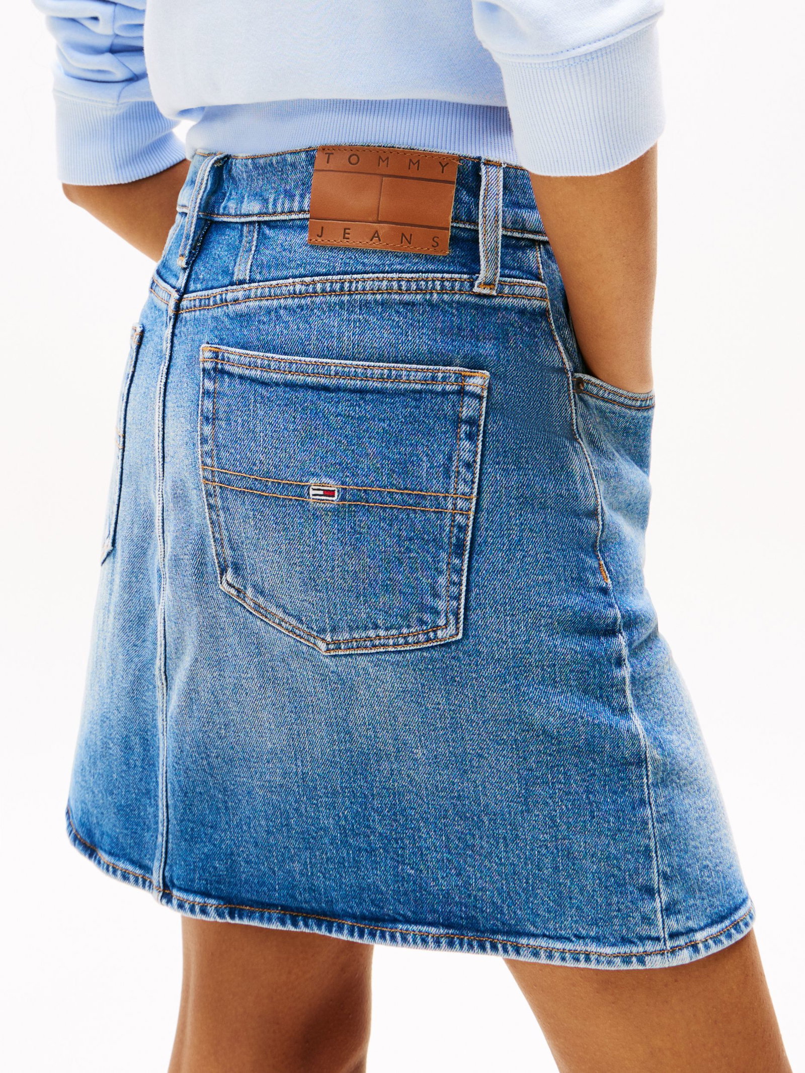 084c77918939409f4b7e7734949bb7f4 Tommy Jeans | Tommy Jeans Jeansrock | 29/NI | new niceville mid blue stretch