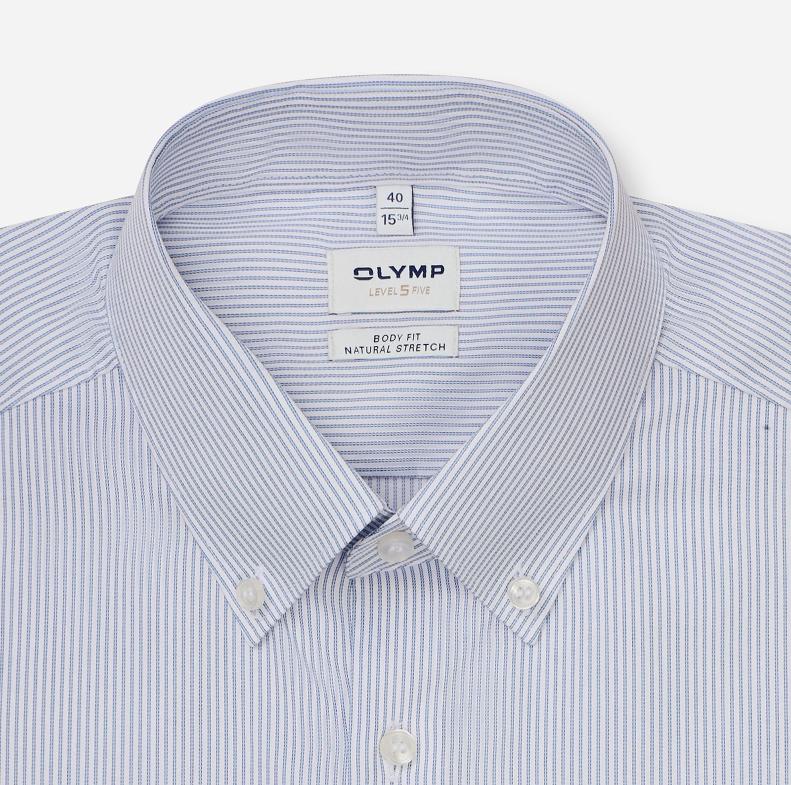 Olymp |  Olymp Hemd Slim Fit  | 44 | bleu