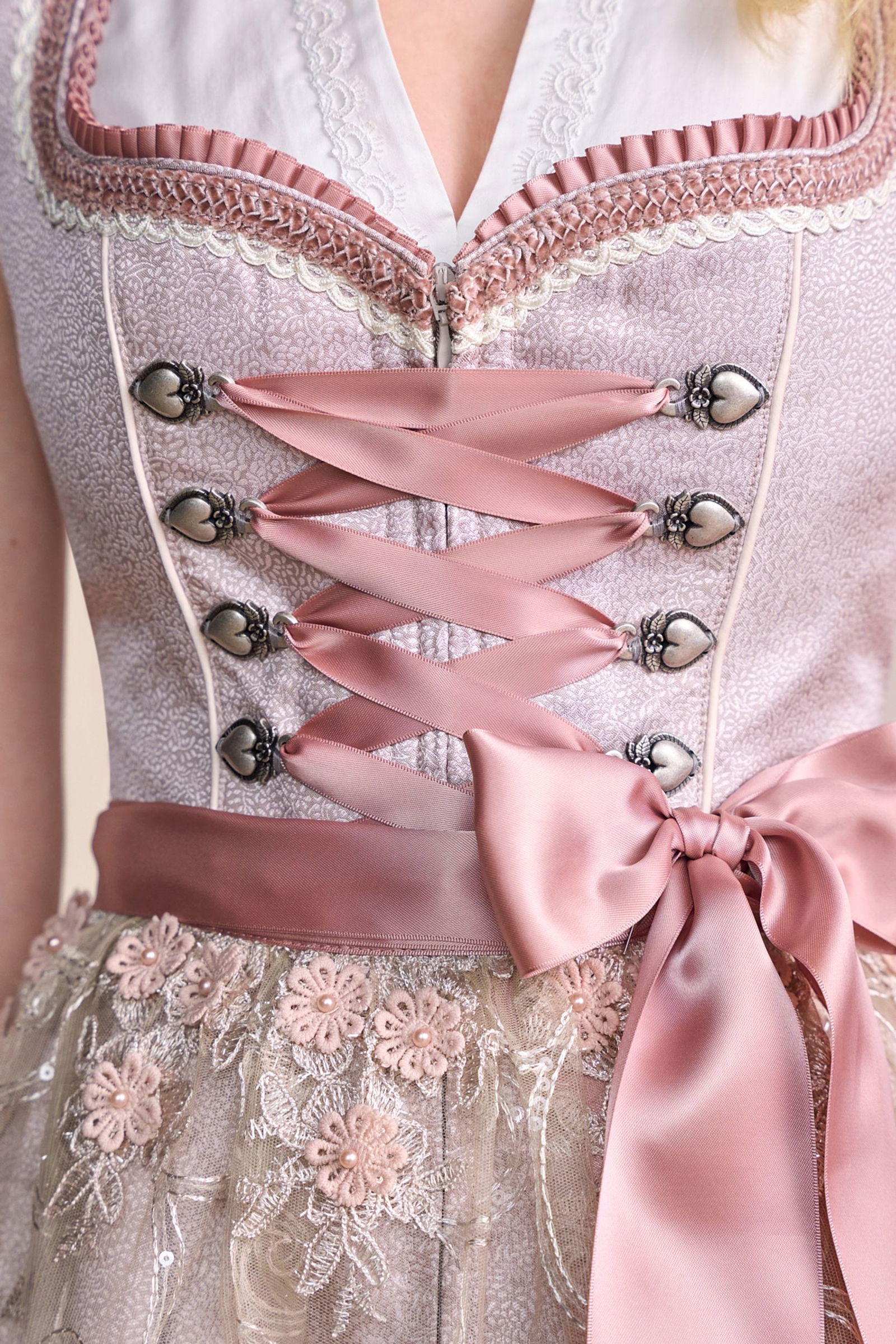 d0d39734e29e01e94fba6b9b5c1f004e Krüger |  Krüger Dirndl "Marielena" 50cm | 40 | rosa