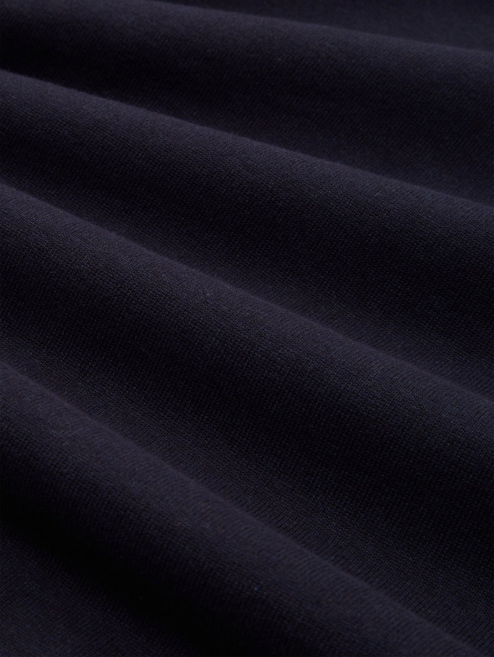 Tom Tailor |  Rollkragenpullover aus Baumwolle | XXL | knitted navy melange