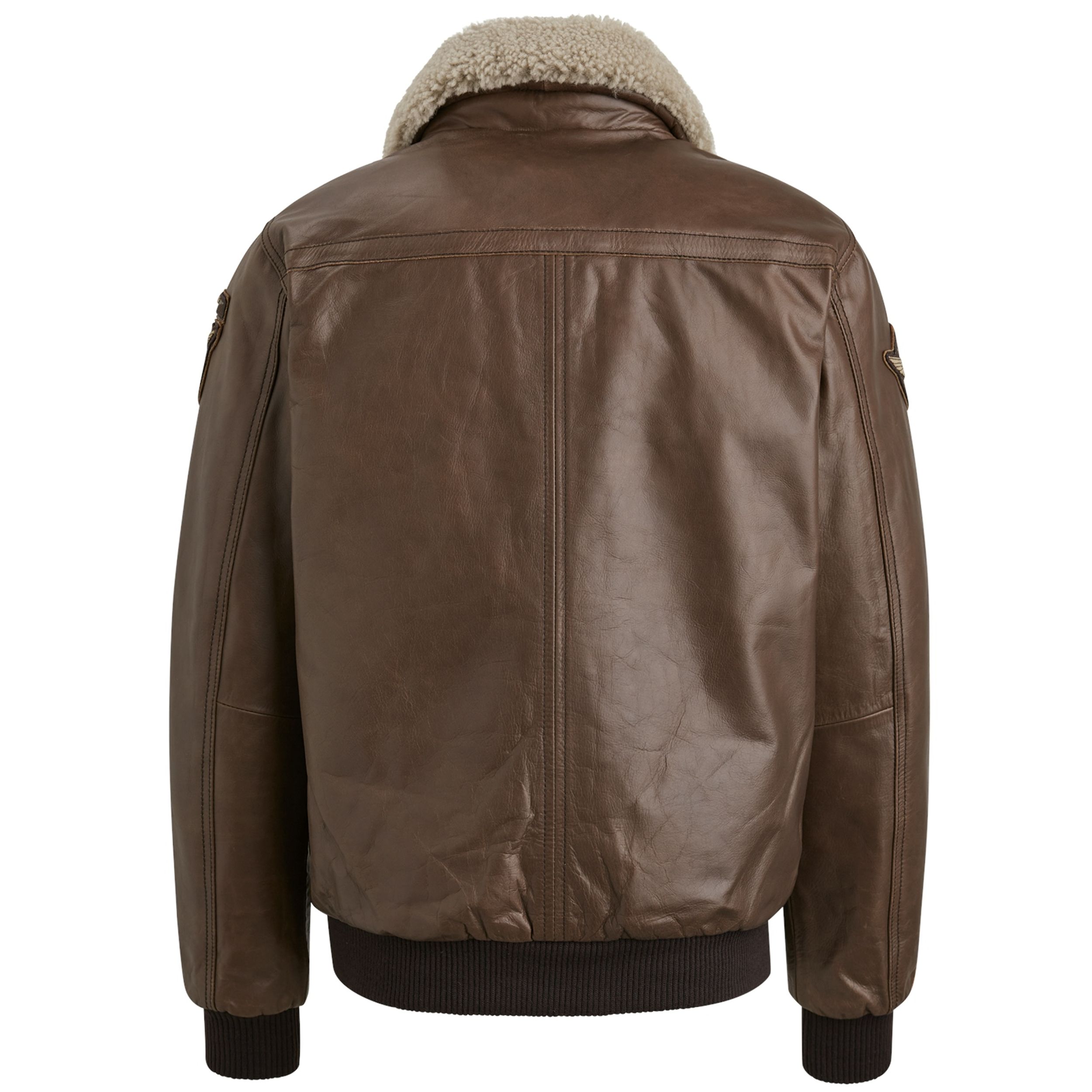 PME Legend |  PME Legend Lederjacke  | XXL | d.brown